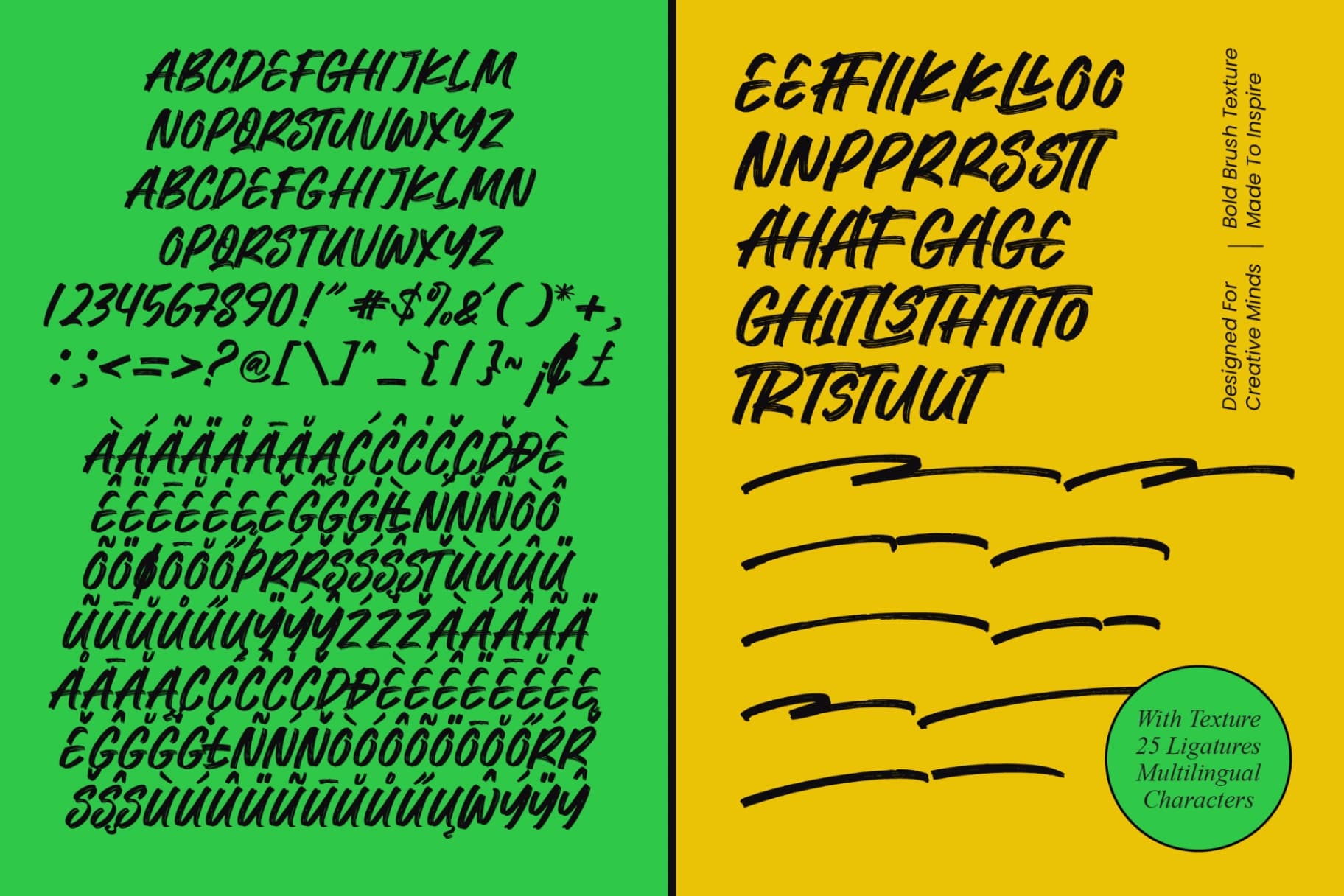 Preview 10 for Hawke Lux - Brush Display Handwritten Font
