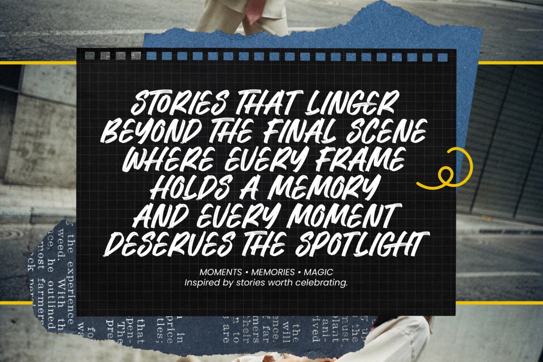 Preview 8 for Hawke Lux - Brush Display Handwritten Font