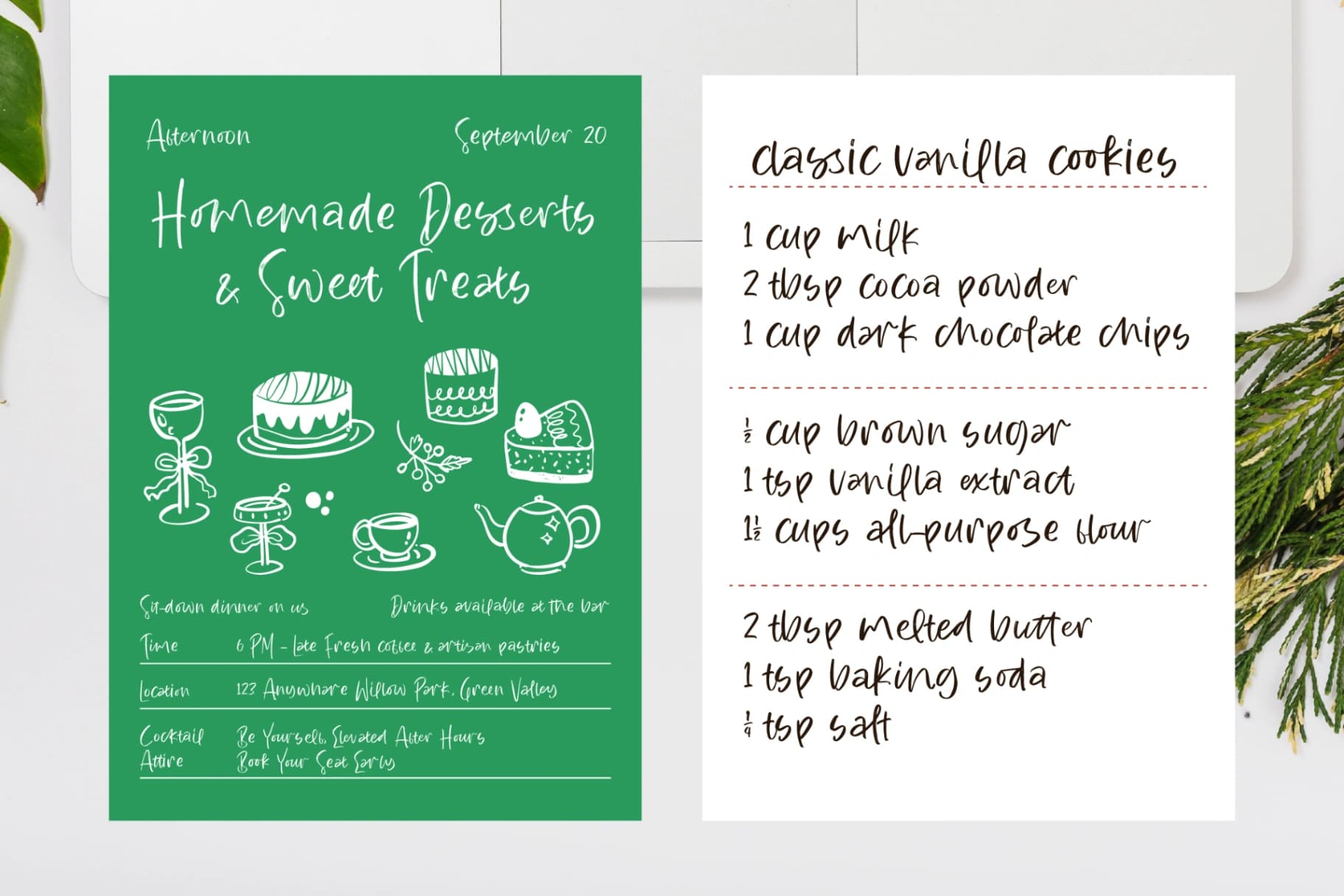 Preview 7 for Bright Notes - Casual Handwritten Brush Font