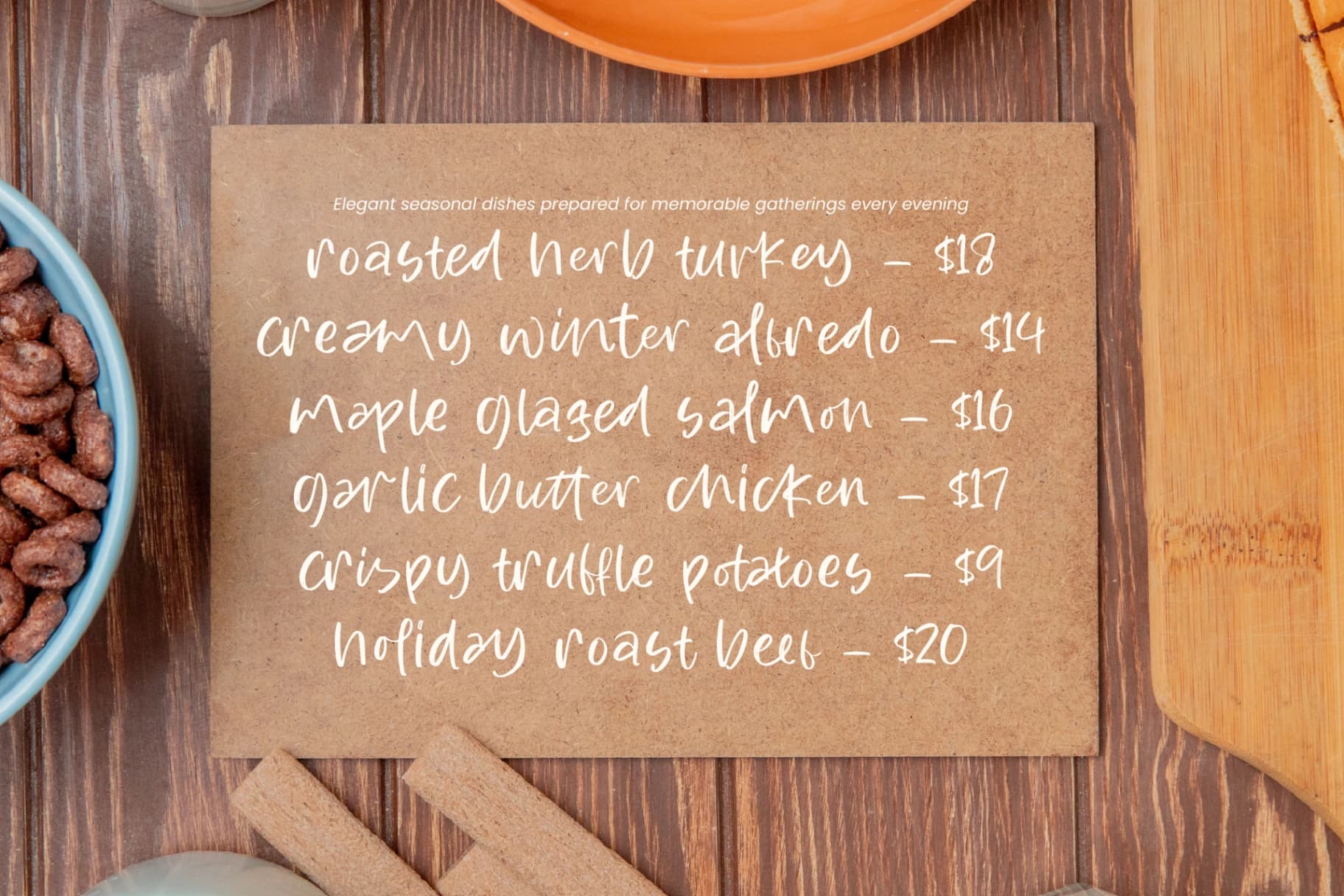 Preview 9 for Bright Notes - Casual Handwritten Brush Font