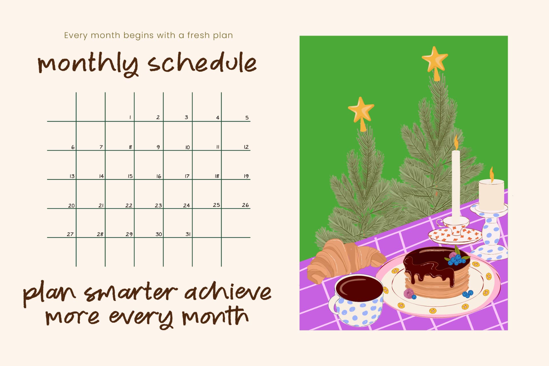 Preview 9 for Croissant Sweet - Modern Handwriting