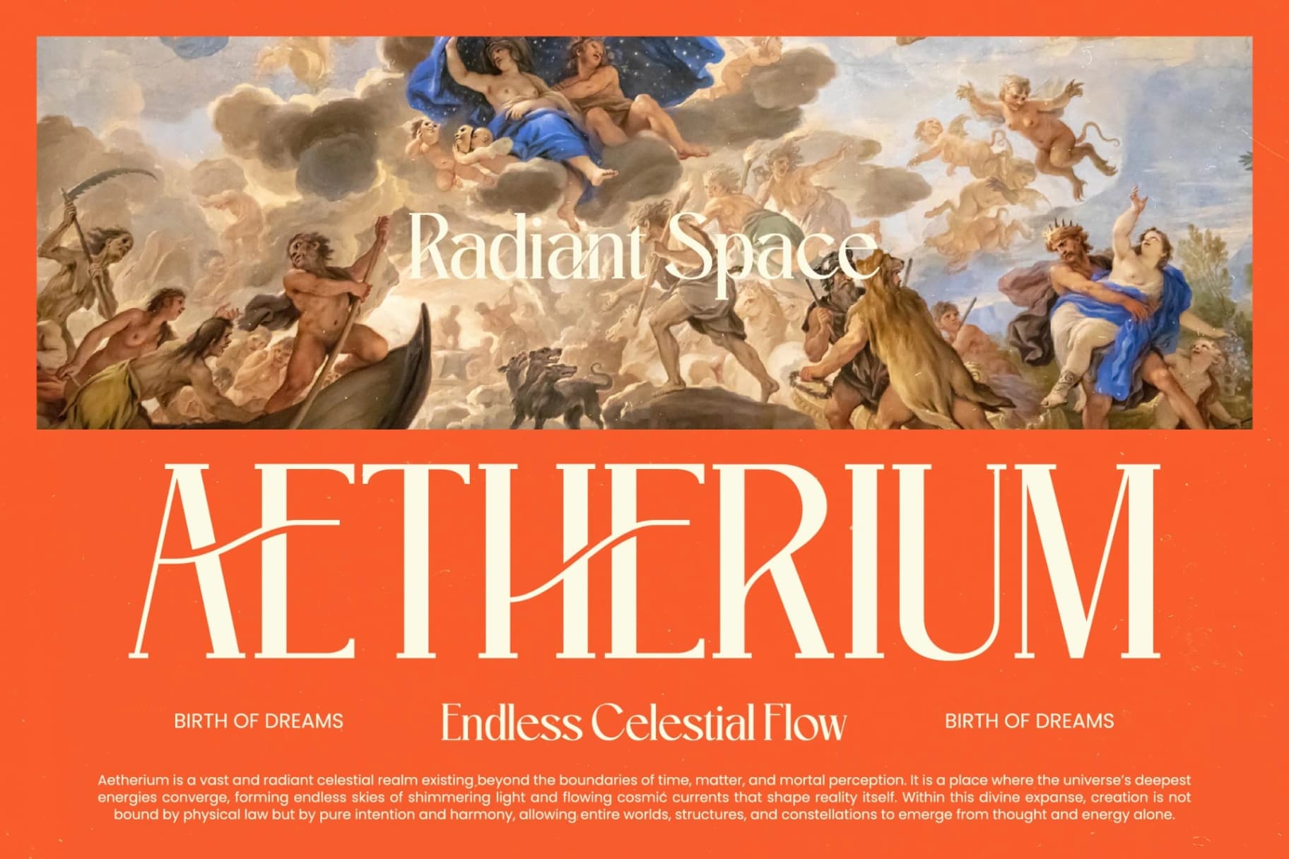 Preview 7 for Magical Sunrise - Serif Display Font