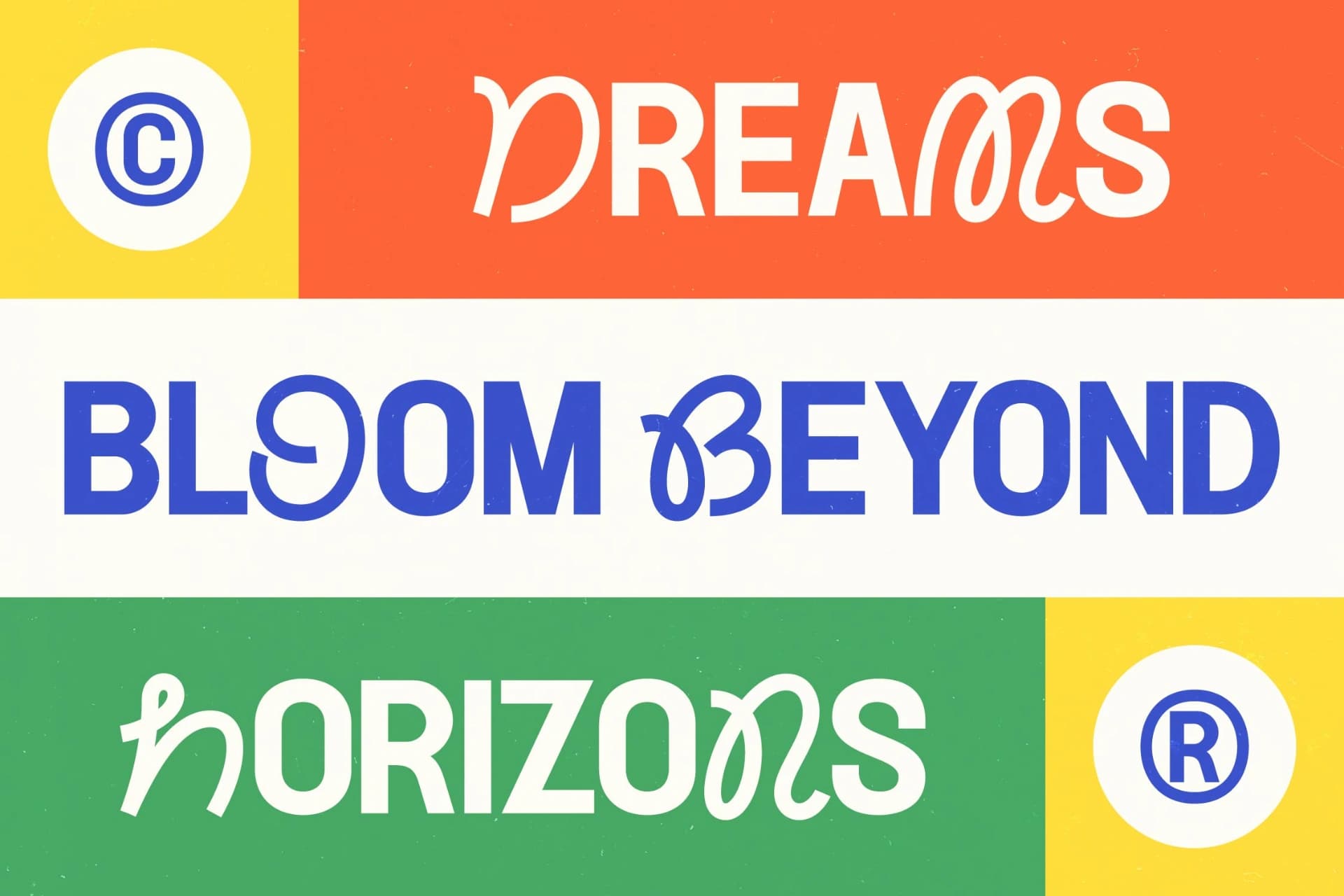 Preview 4 for Mono Scribble - Experimental Sans Serif Display