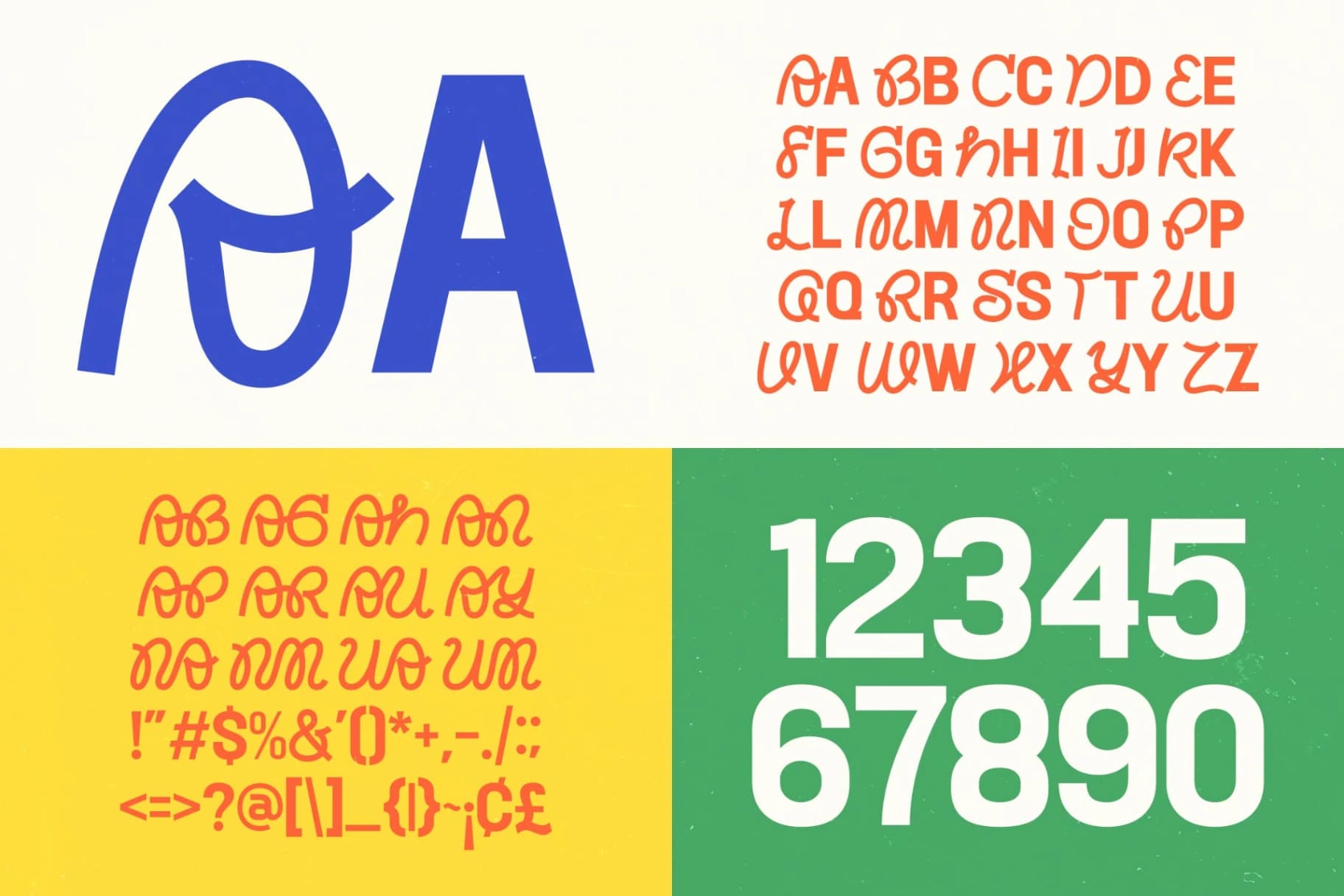 Preview 9 for Mono Scribble - Experimental Sans Serif Display