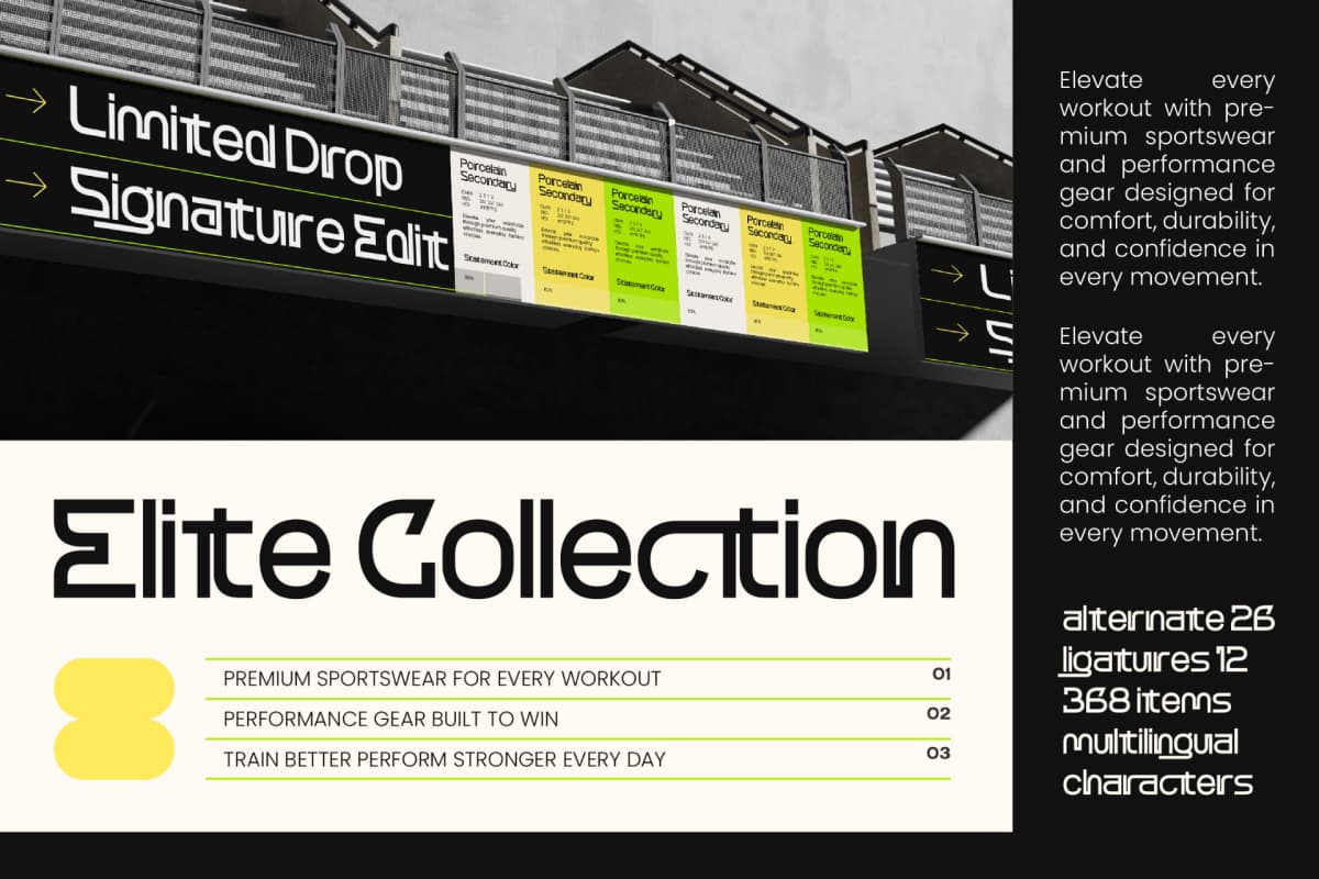 Preview 6 for Aoffrist - Geometric Sans Serif Display