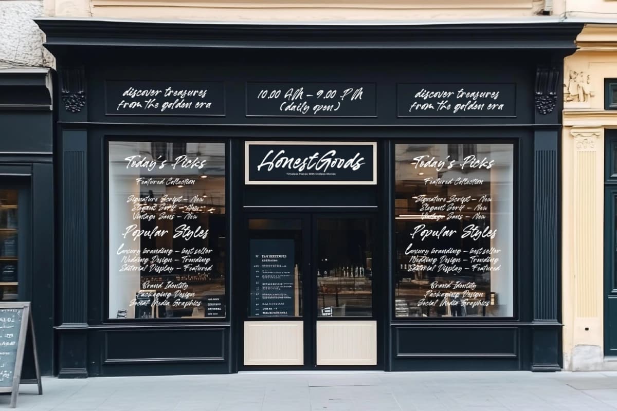 Preview 9 for Barellys Albion - Modern Handwritten Typography