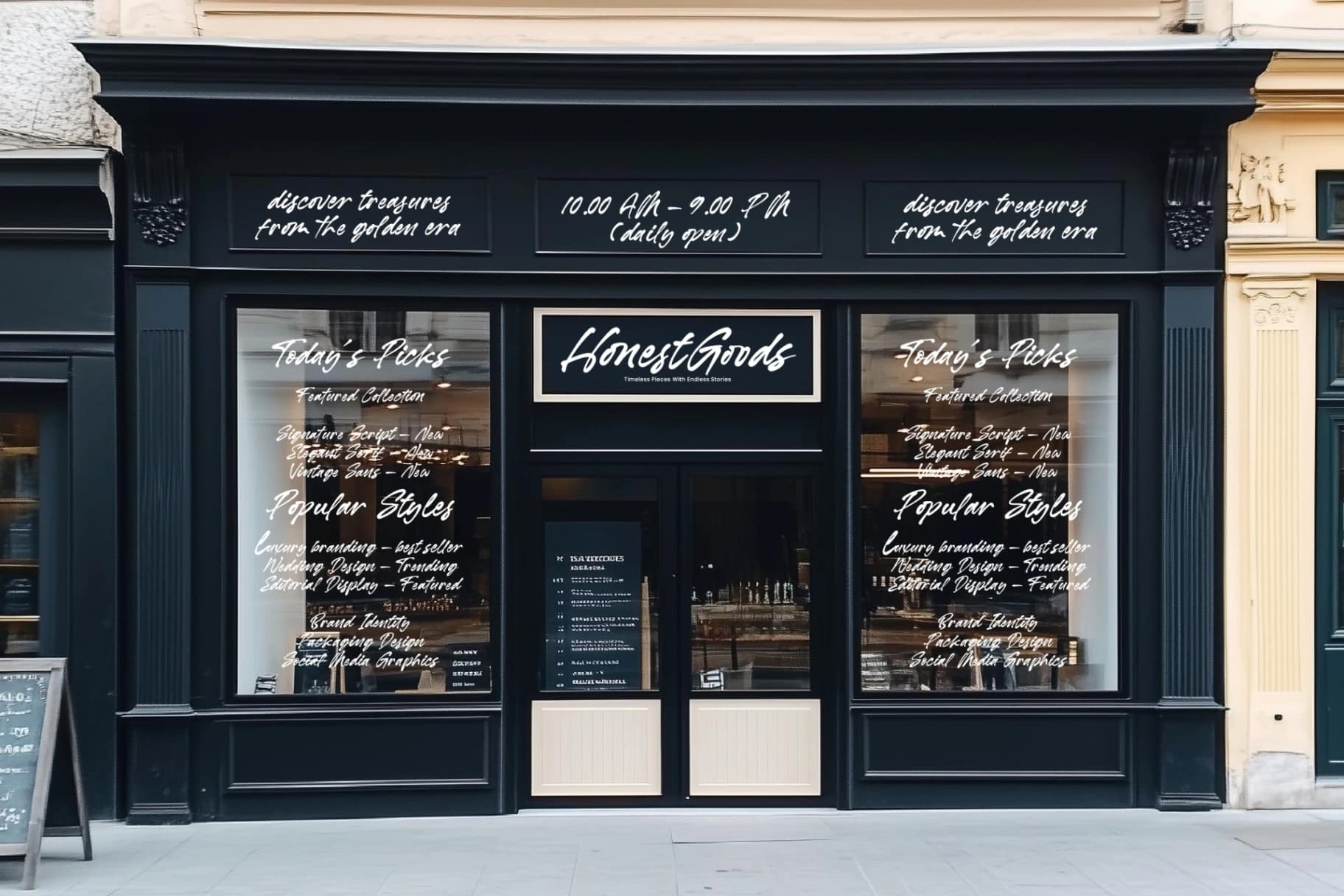 Preview 9 for Barellys Albion - Modern Handwritten Typography