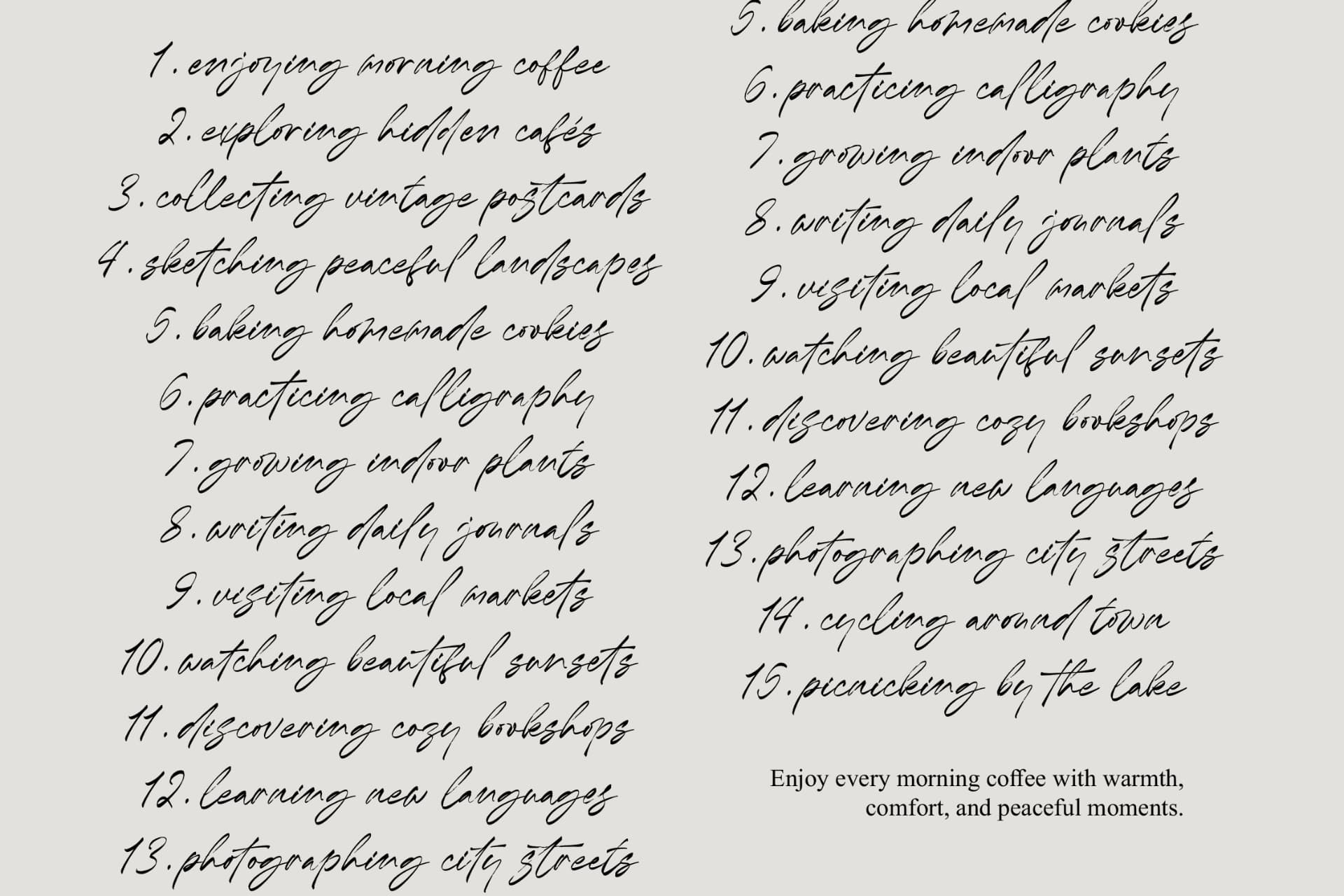 Preview 8 for Clestige Rowlandn - Modern Signature Brush Font