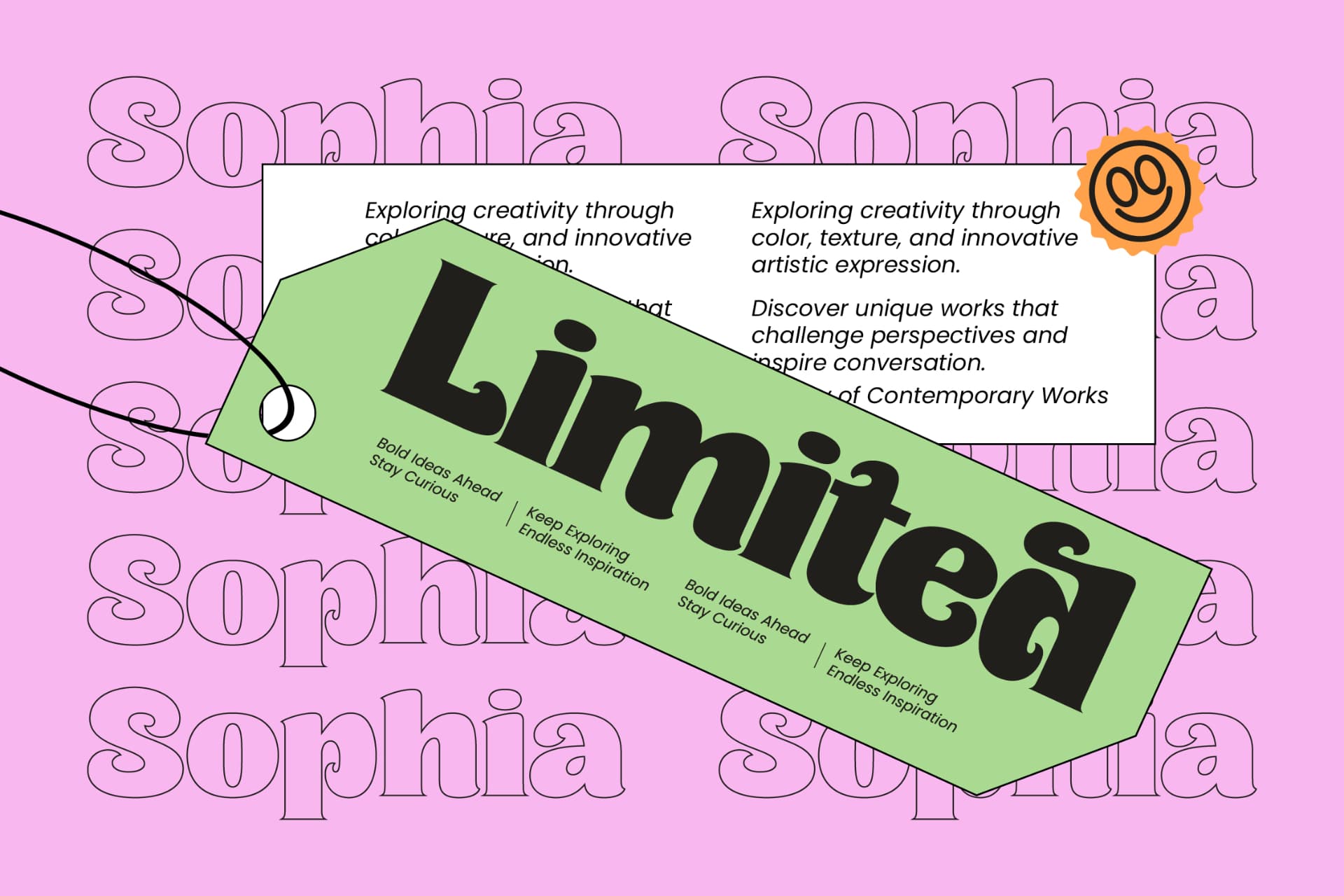 Preview 6 for Bahlie - Groovy Bold Display Serif