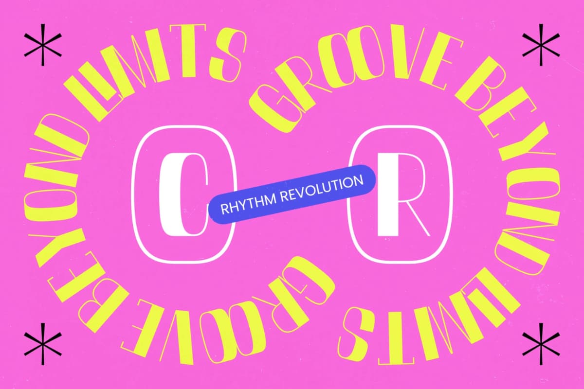 Lives Breaks Groove - Freestyle Display font preview 7