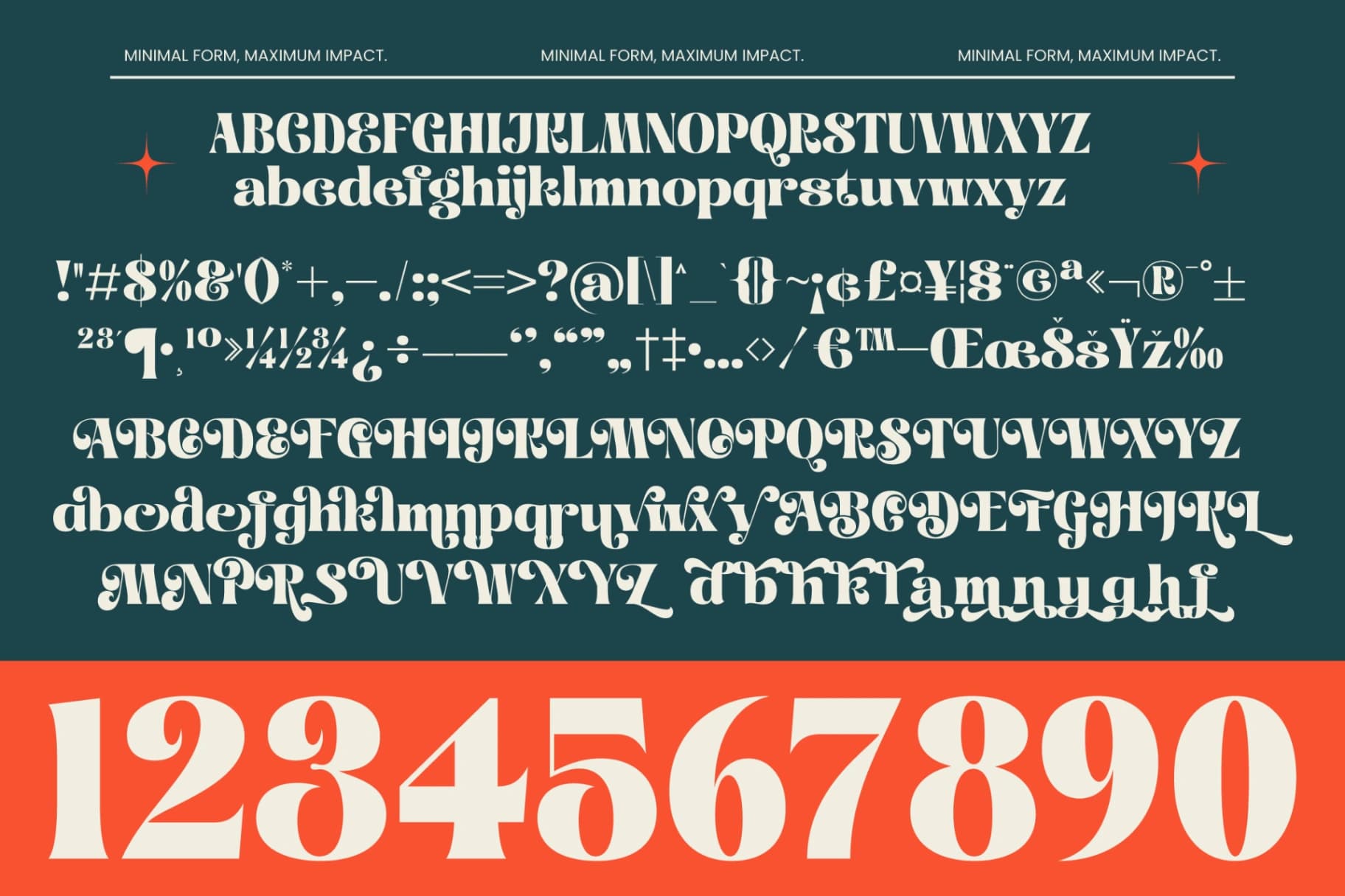 Preview 10 for Charm Thebite - Modern Retro Serif