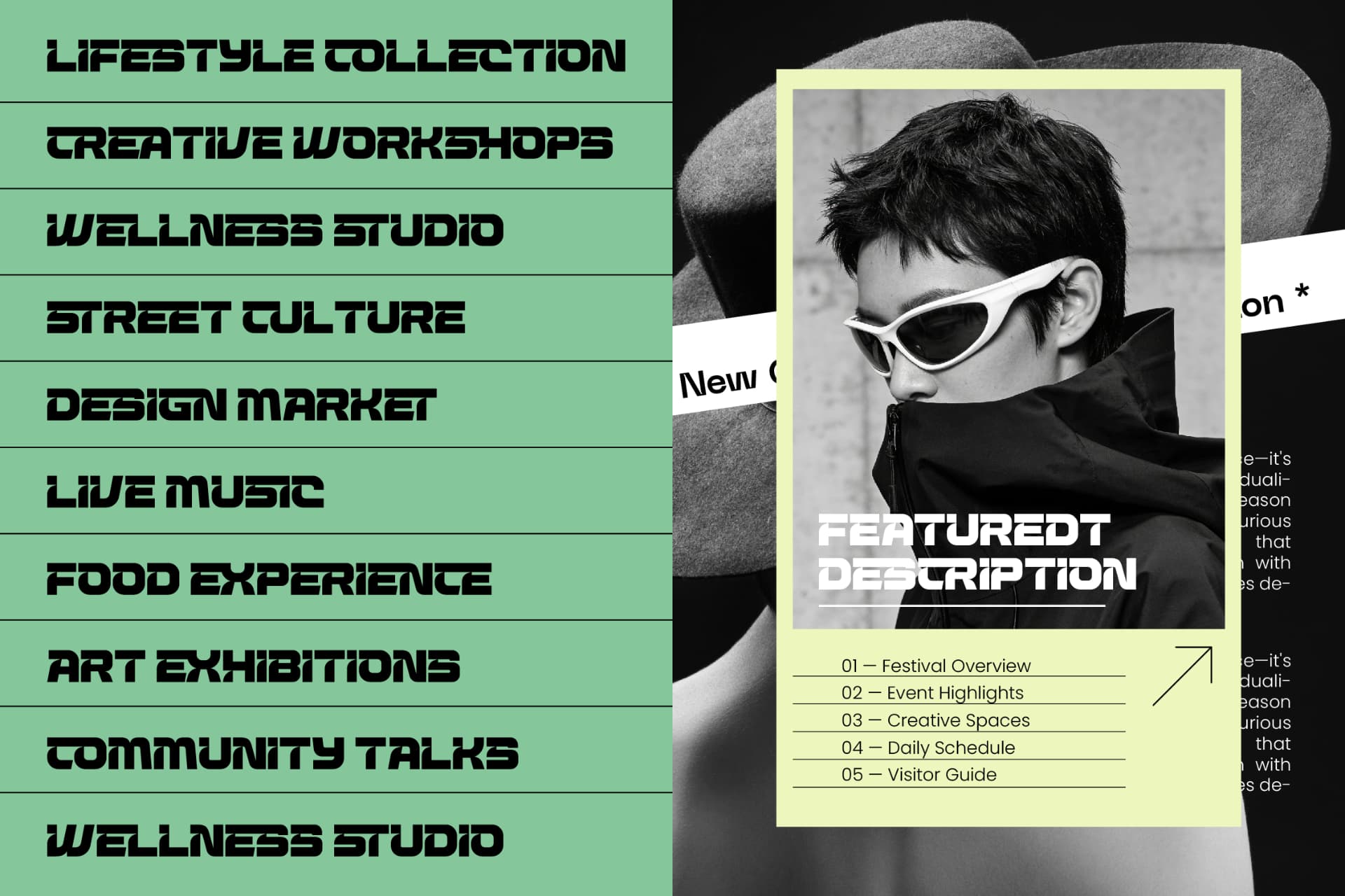 Preview 8 for Vision Horizon - Futuristic Display Font