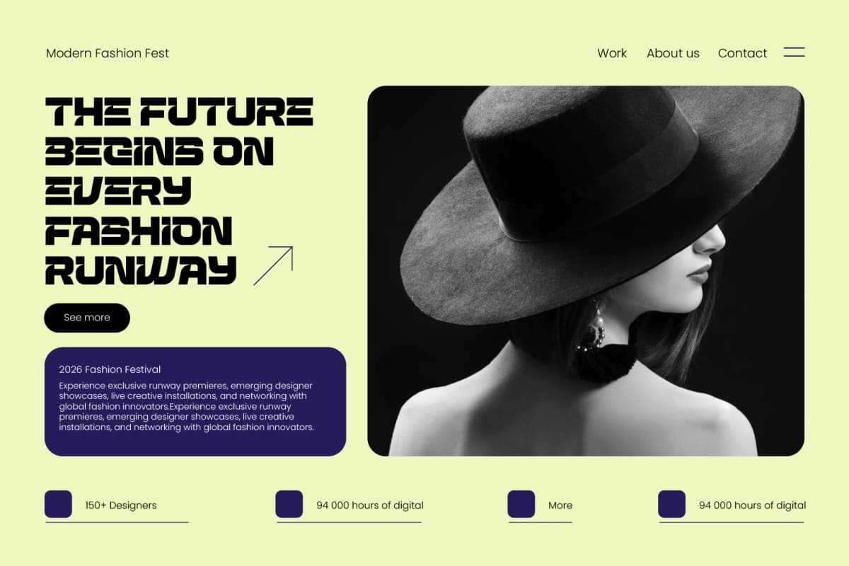 Vision Horizon - Futuristic Display Font font preview 9