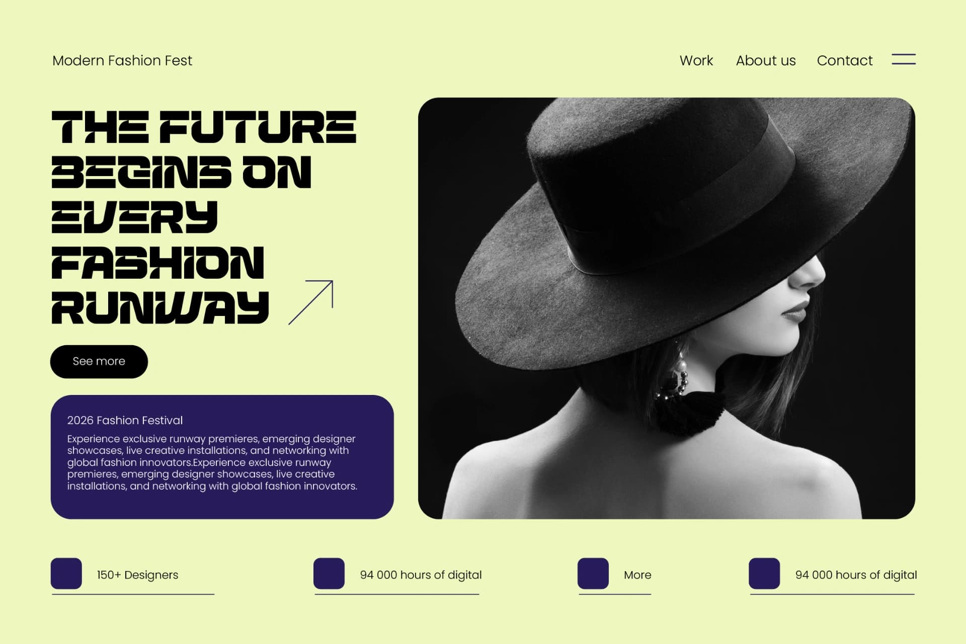 Preview 9 for Vision Horizon - Futuristic Display Font