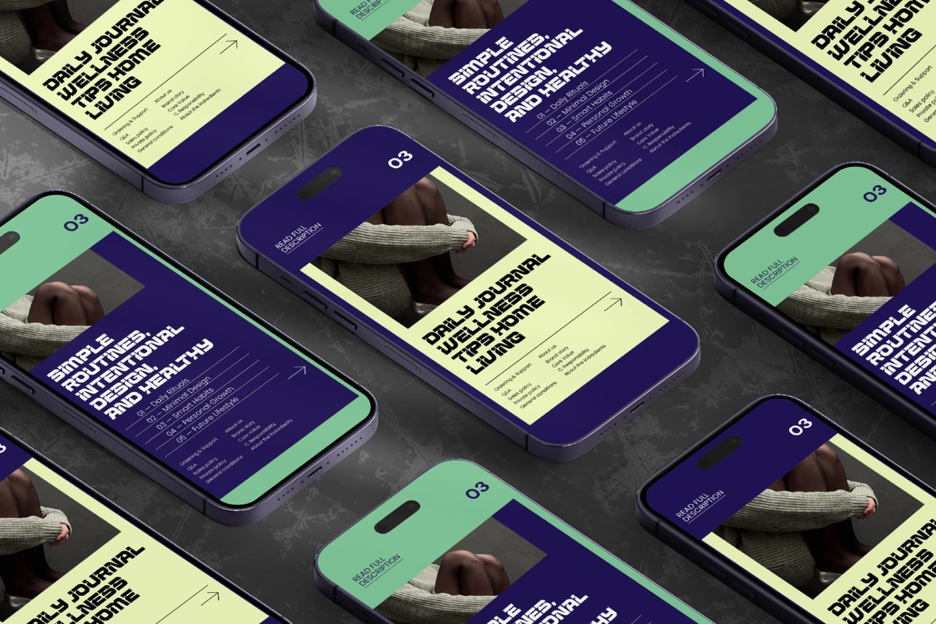 Preview 7 for Vision Horizon - Futuristic Display Font