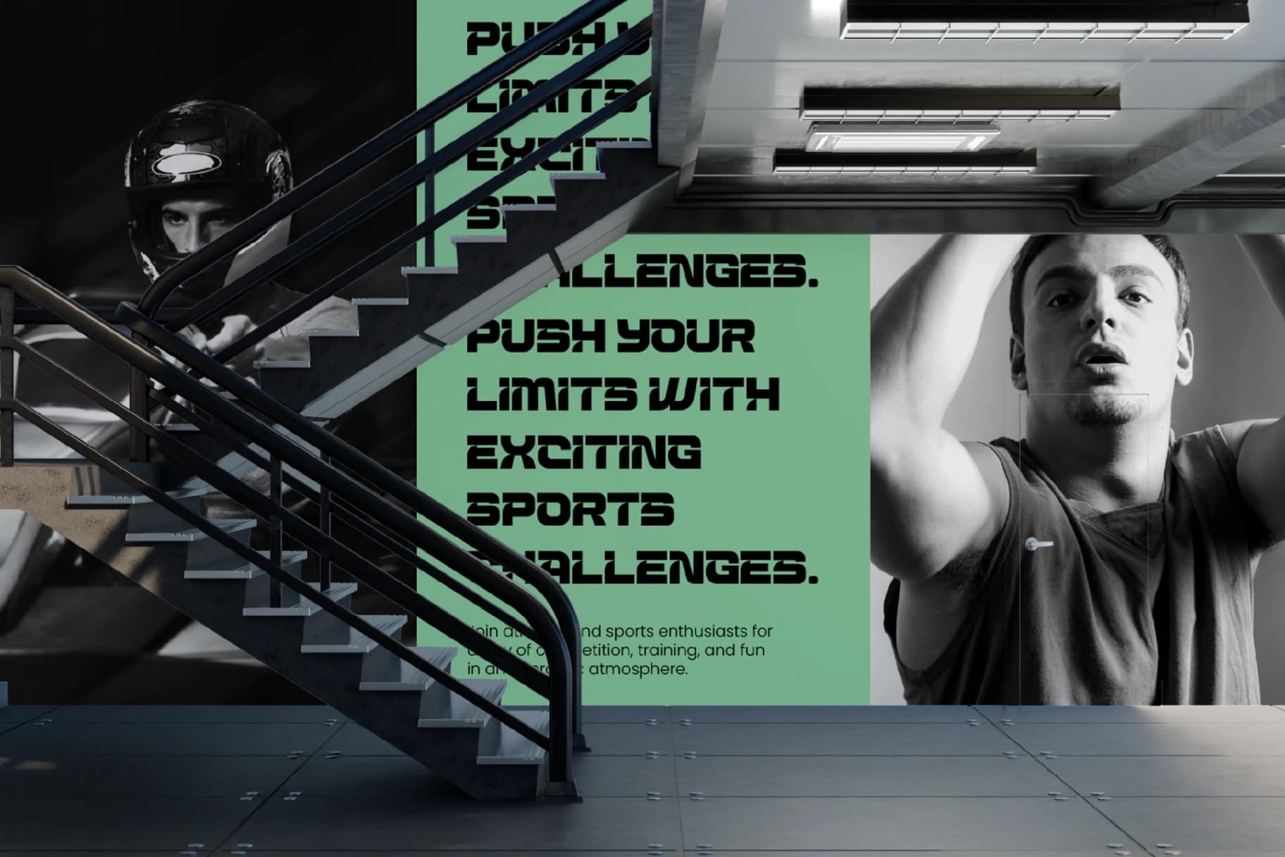 Preview 6 for Vision Horizon - Futuristic Display Font