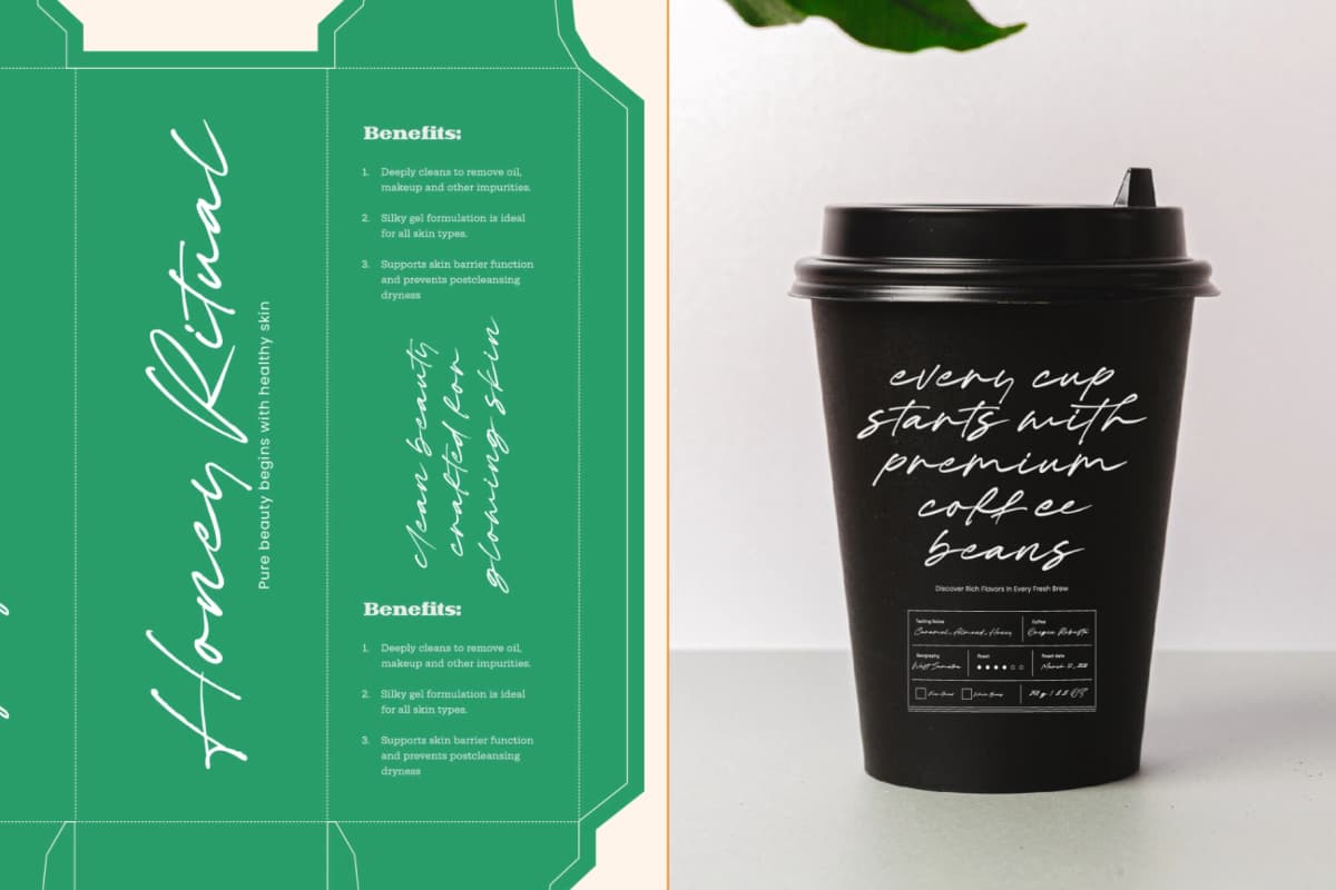 Brooks Kellany - Handwritten Script Font font preview 5