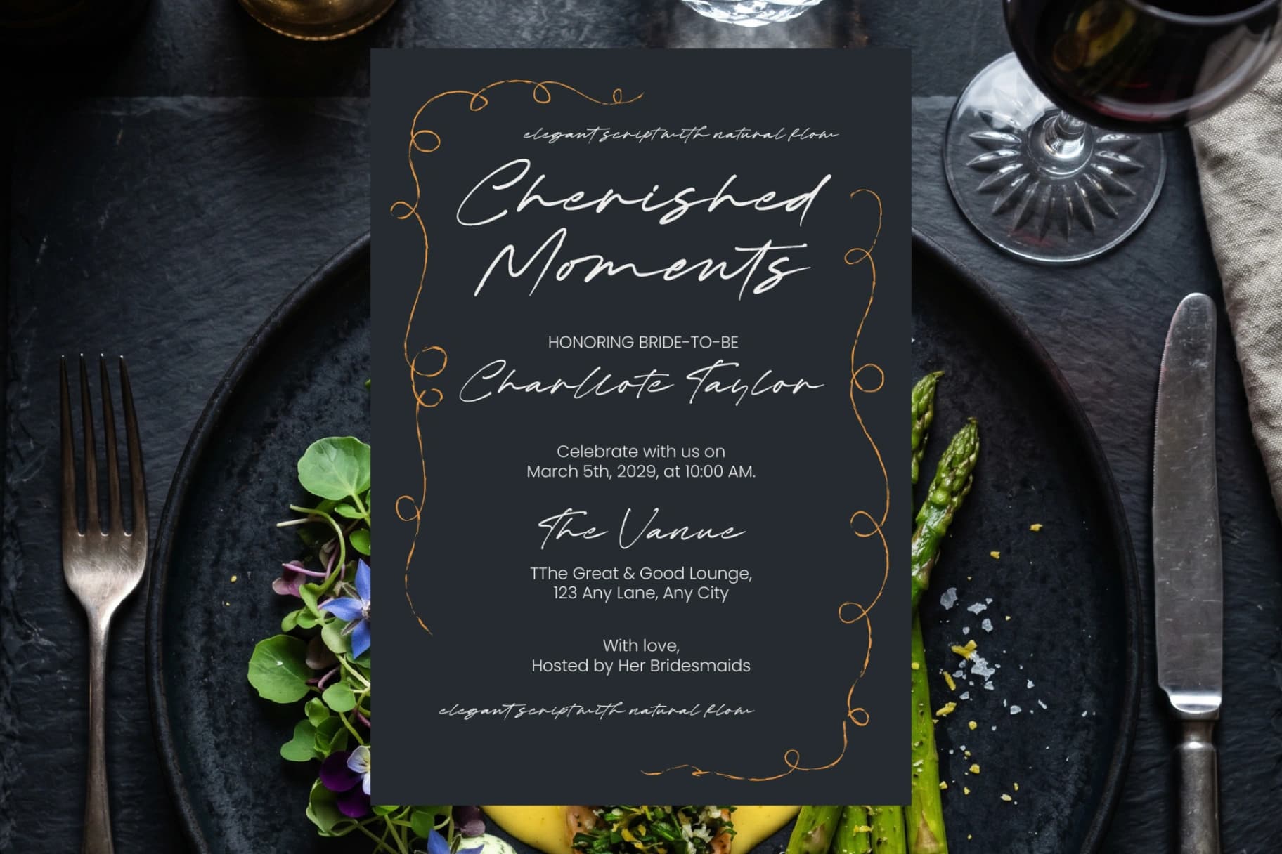 Preview 8 for Brooks Kellany - Handwritten Script Font