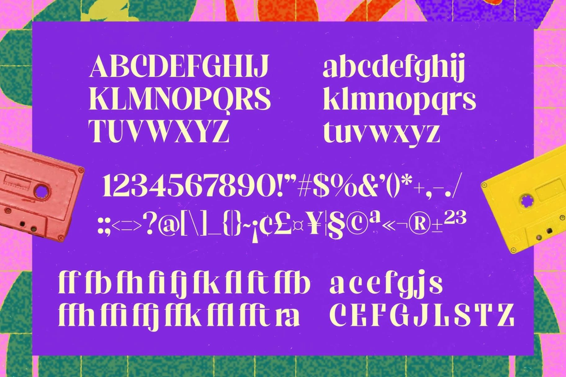 Preview 9 for Daily Vibrant - Bold Tall Serif