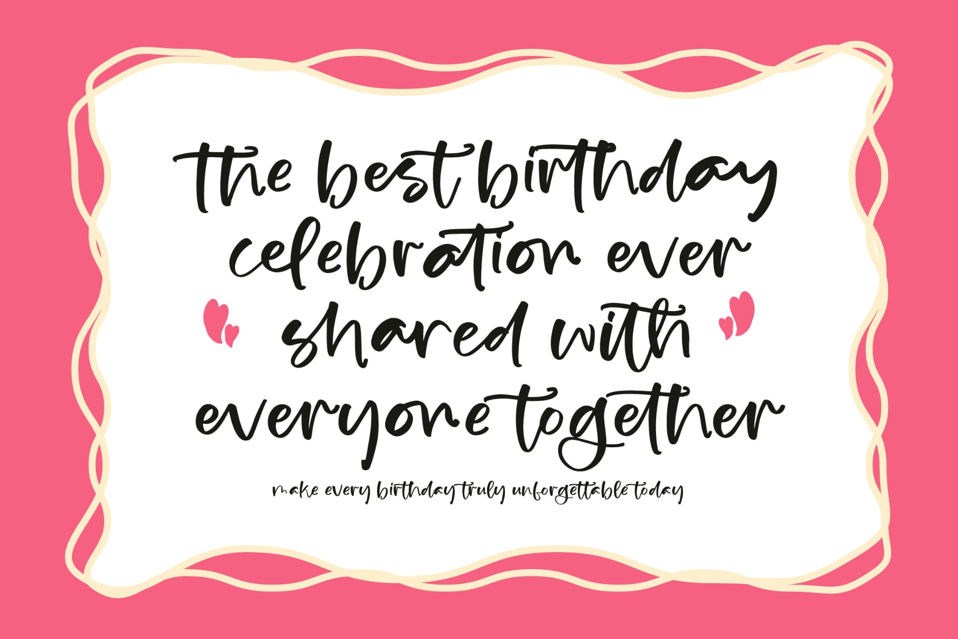Preview 7 for Beach Vista - Handwritten Script