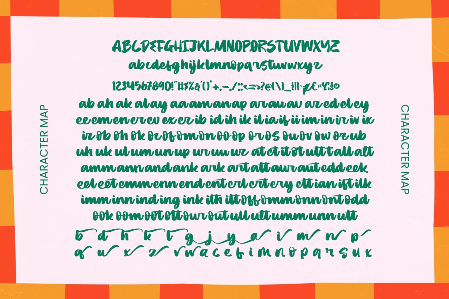 Preview 8 for Silhuett Mhike - Modern Brush Font