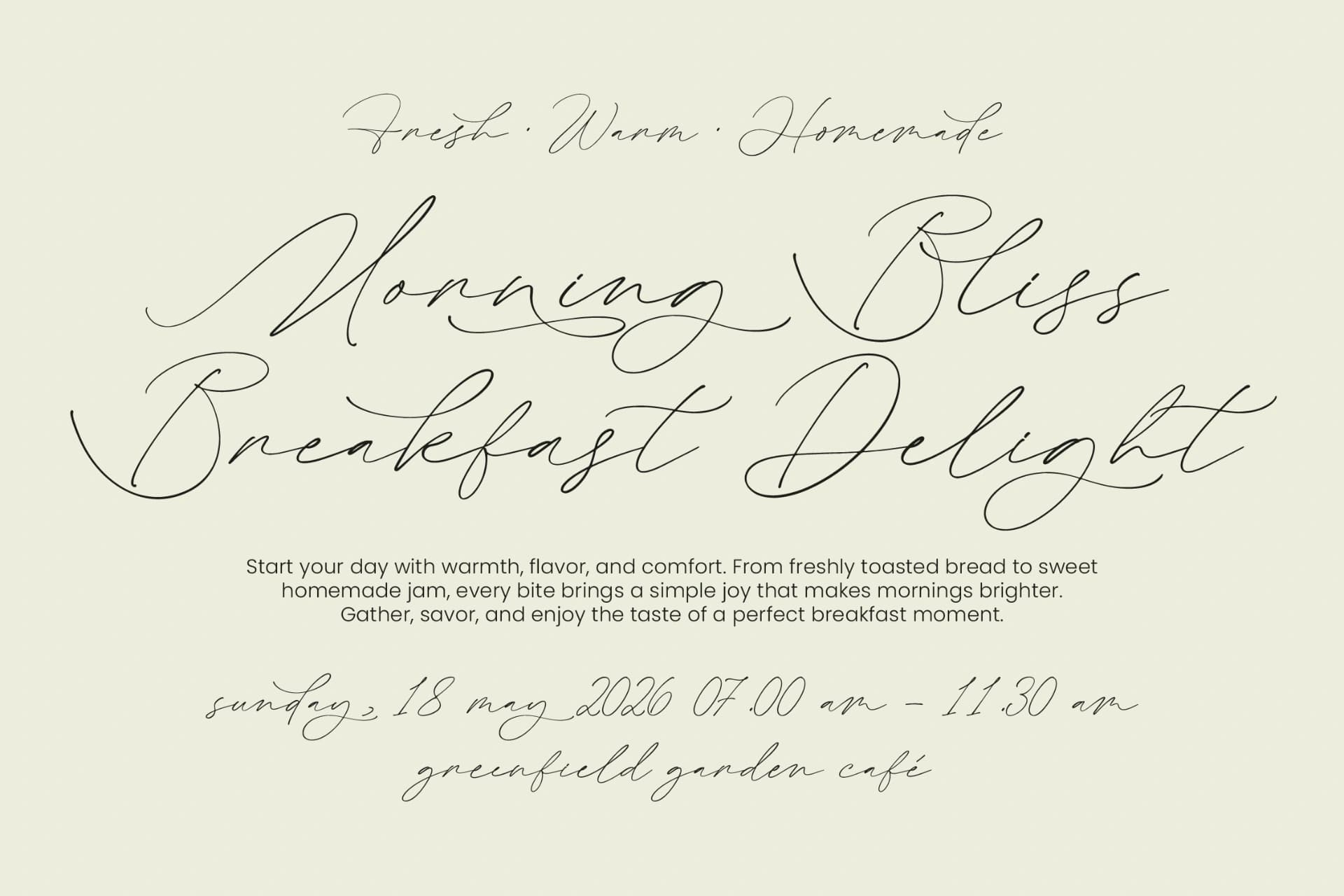 Preview 3 for Melghita - Elegant Calligraphy Script