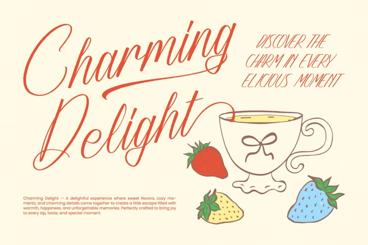 Stillov Leafing - Casual Handwritten Script font preview 4