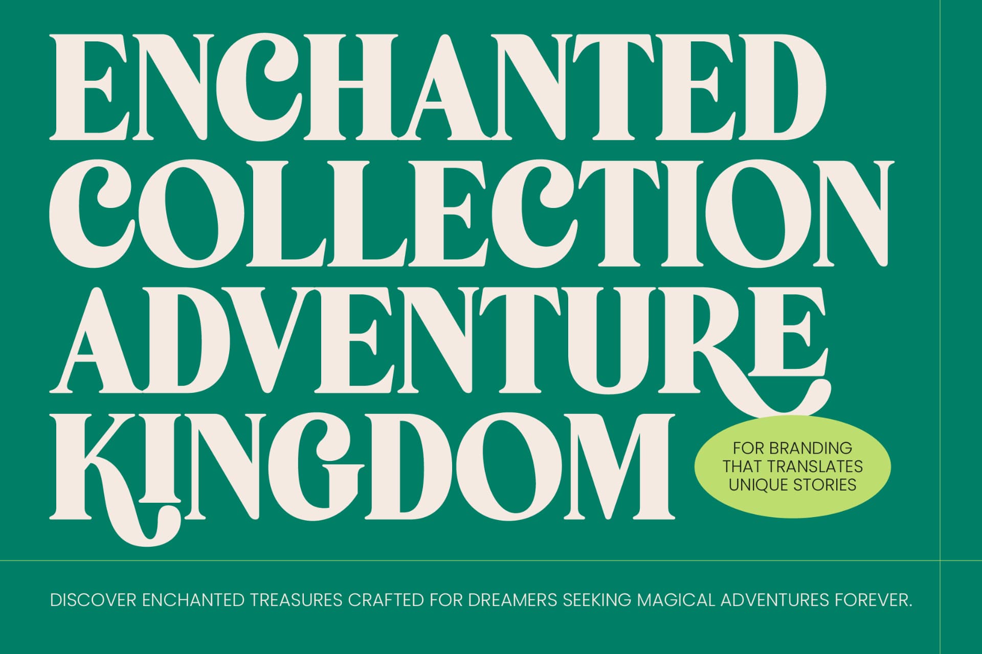 Preview 8 for Forest Wonders - New Collection Serif