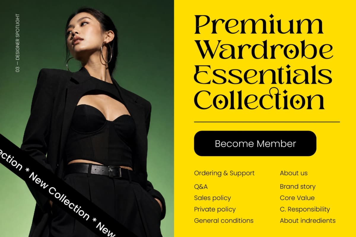 Magode - Collection Modern Serif font preview 9