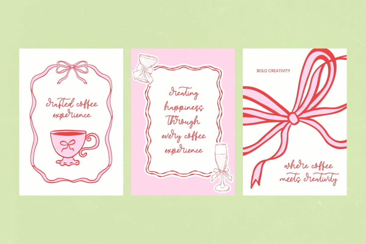 Carita Secret - Aesthetic Handwritten font preview 3
