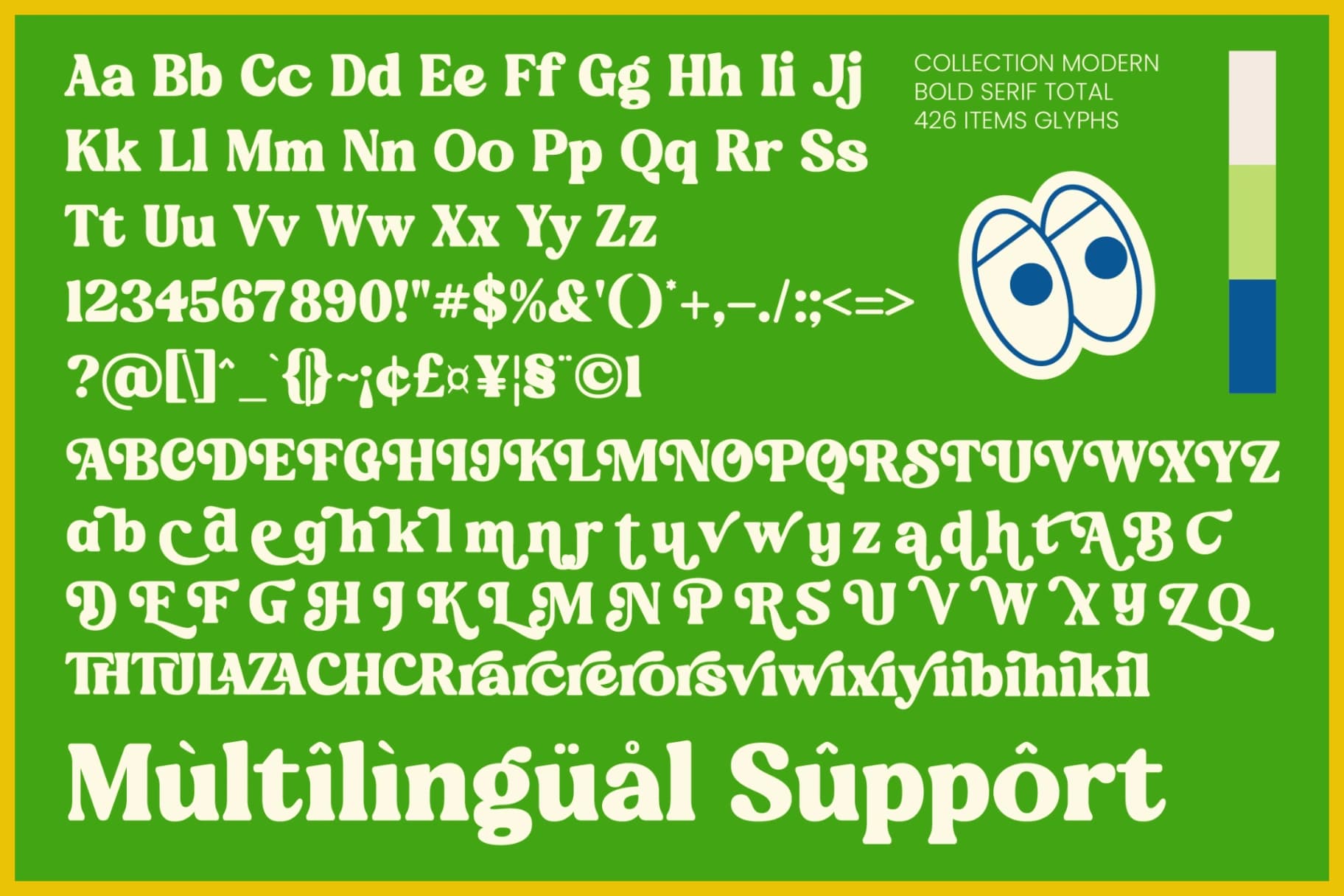 Preview 10 for Journal Society - Modern Bold Serif