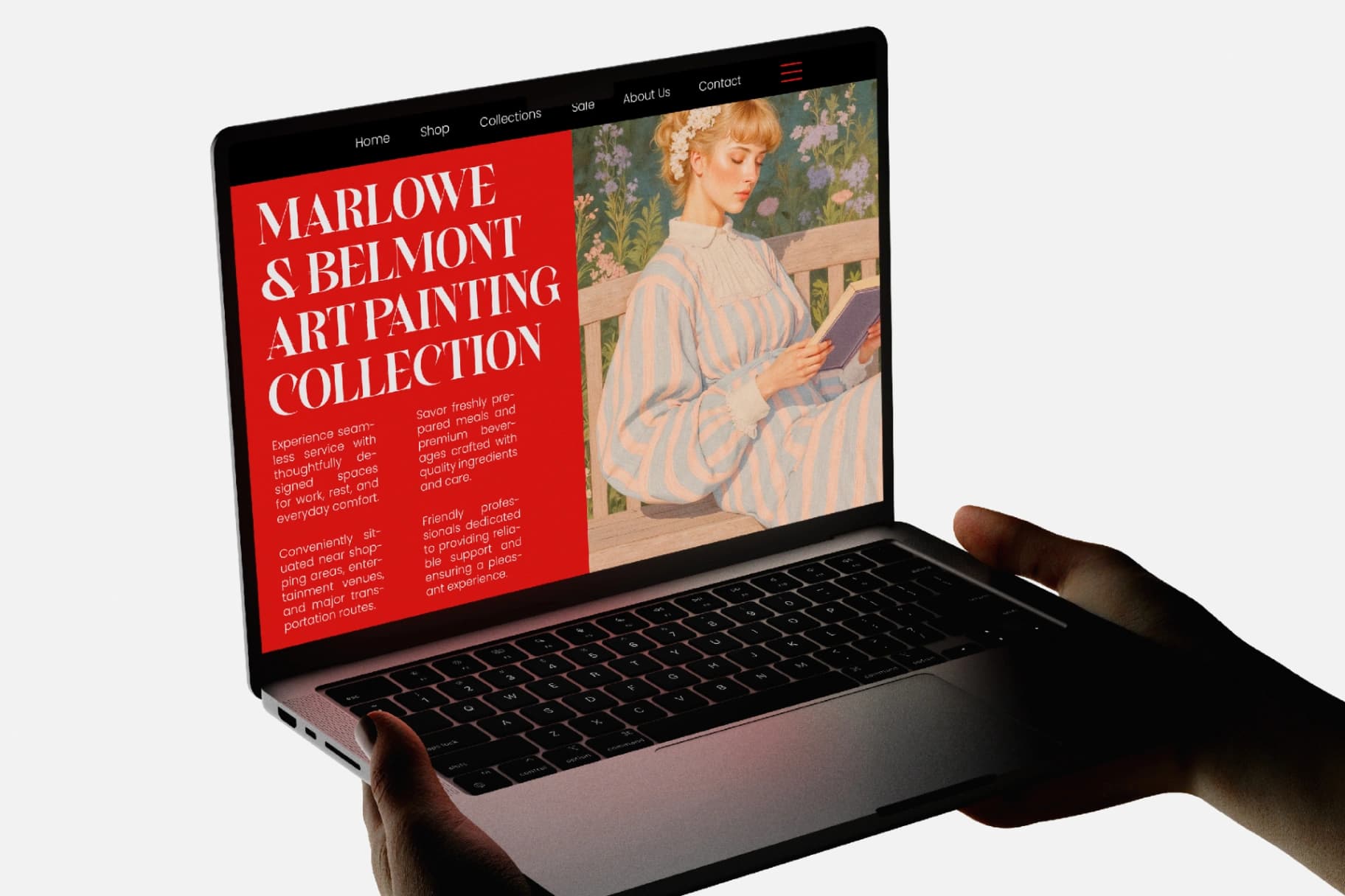 Preview 7 for Whispering Beadows - Modern Serif