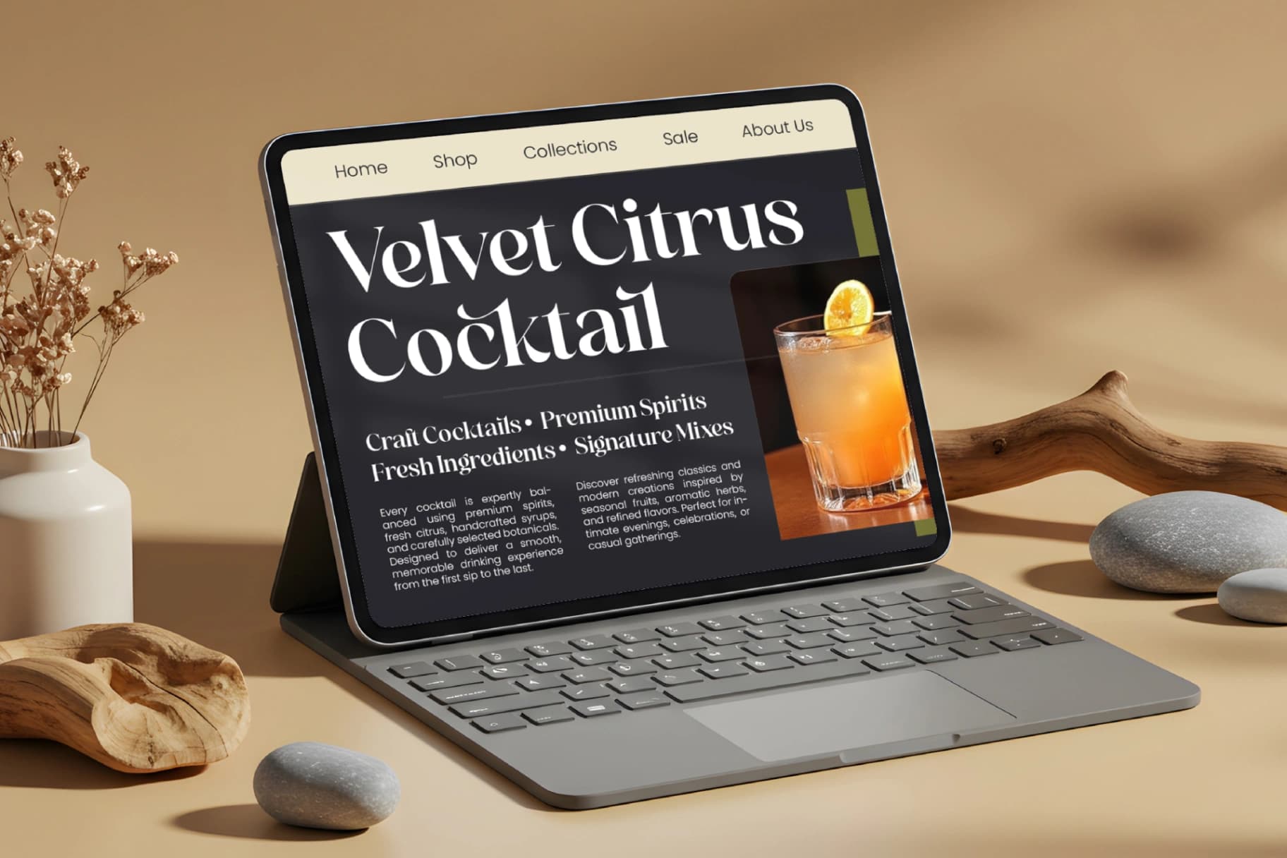 Preview 6 for Qeftlight - Elegant Contrast Serif
