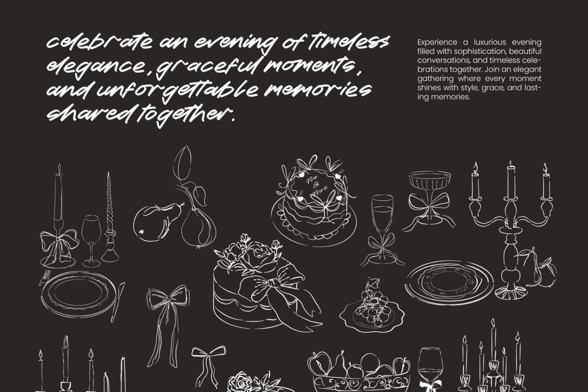 Florisse Dream - Modern Calligraphy Script font preview 8
