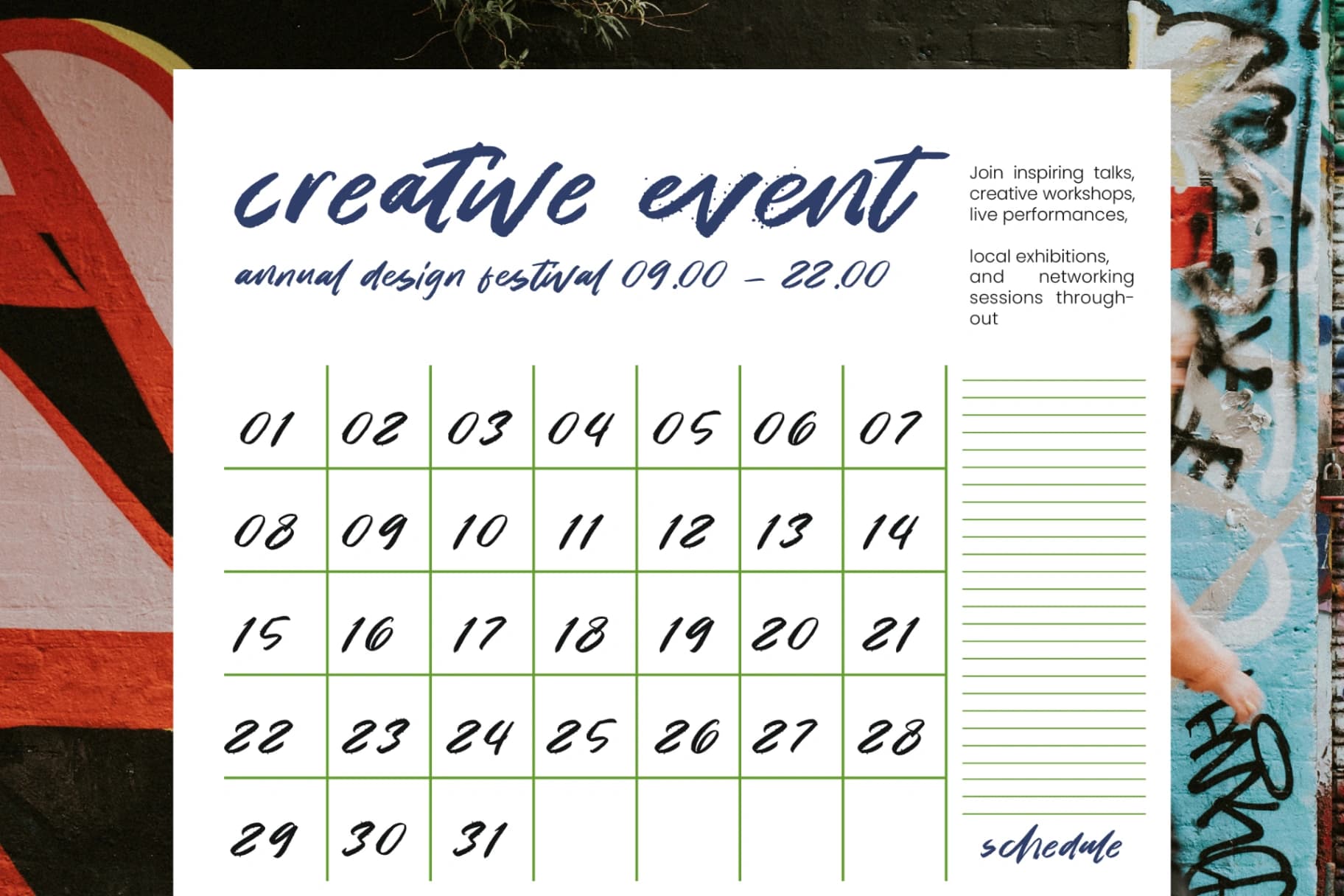 Preview 5 for Asphalt Pulse - Handwritten Brush