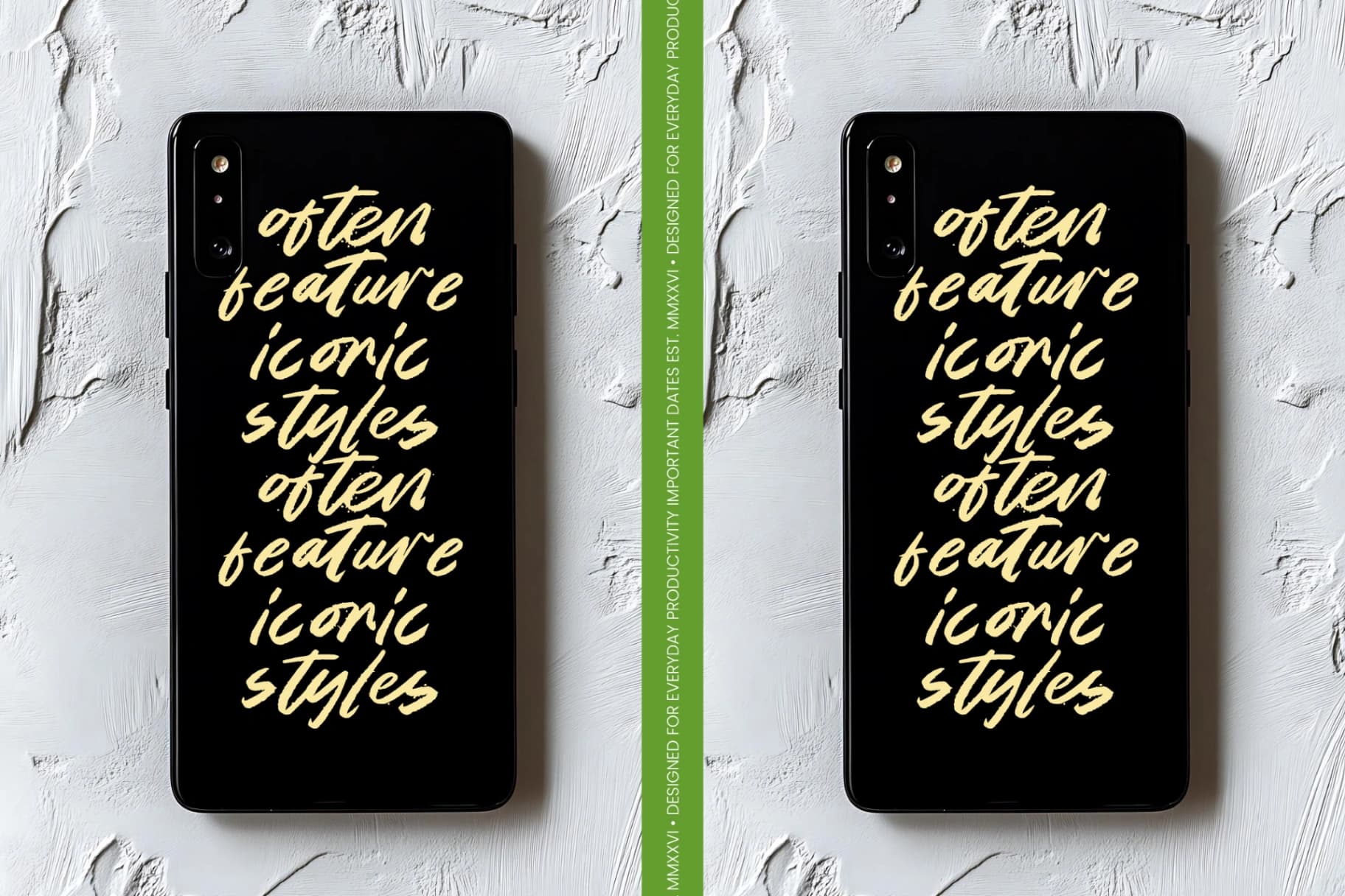 Preview 8 for Asphalt Pulse - Handwritten Brush