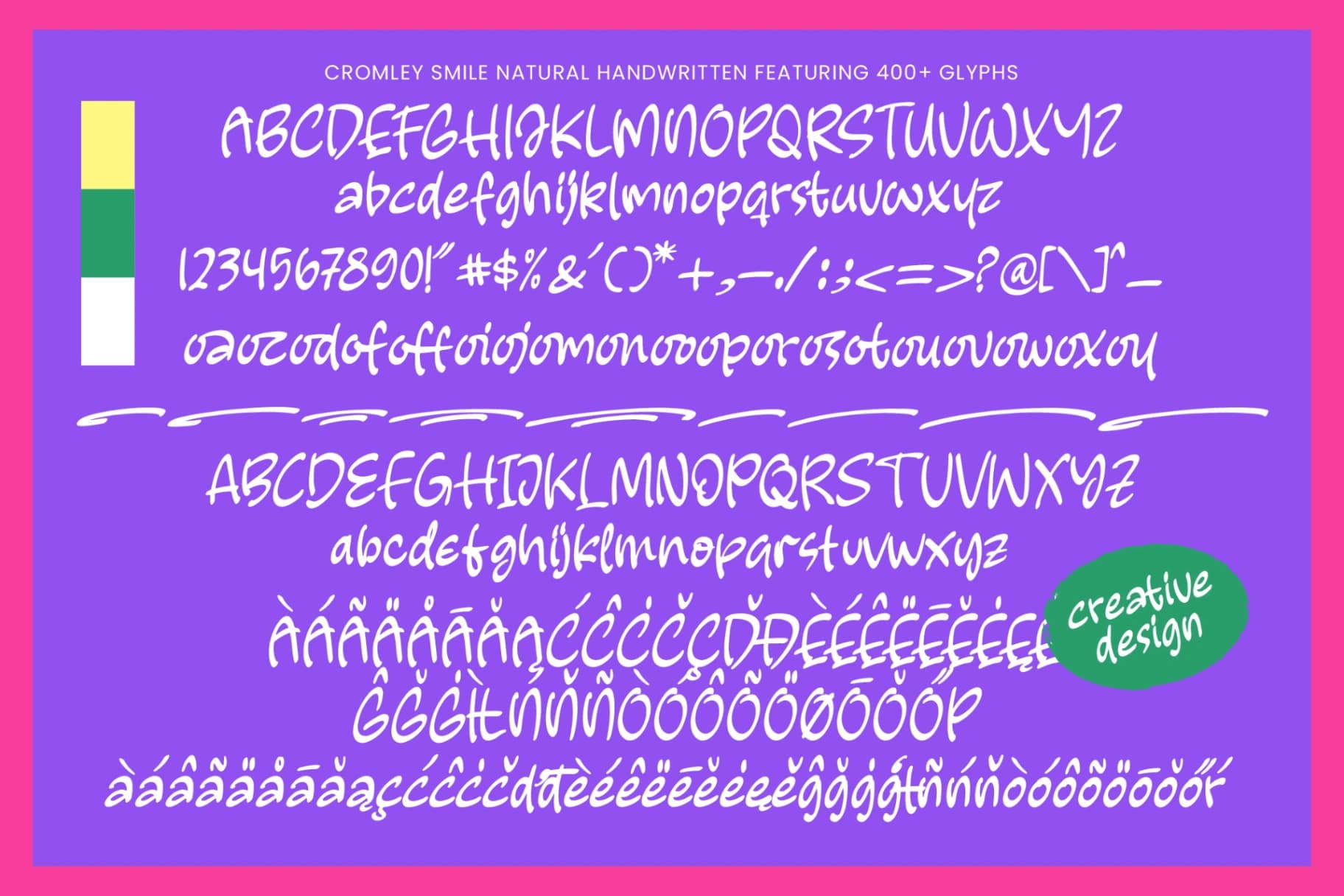 Preview 10 for Cromley Smile - Natural Handwritten