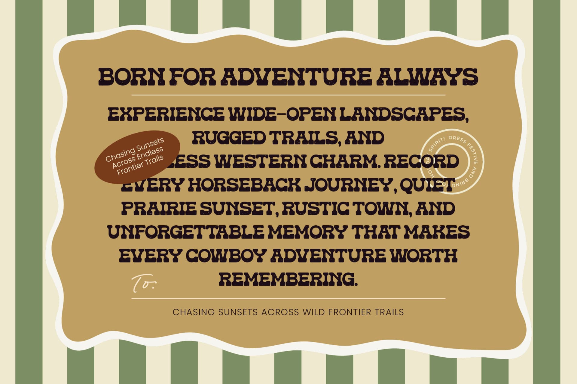 Preview 6 for Americana Desert Rider - Western Slab Serif
