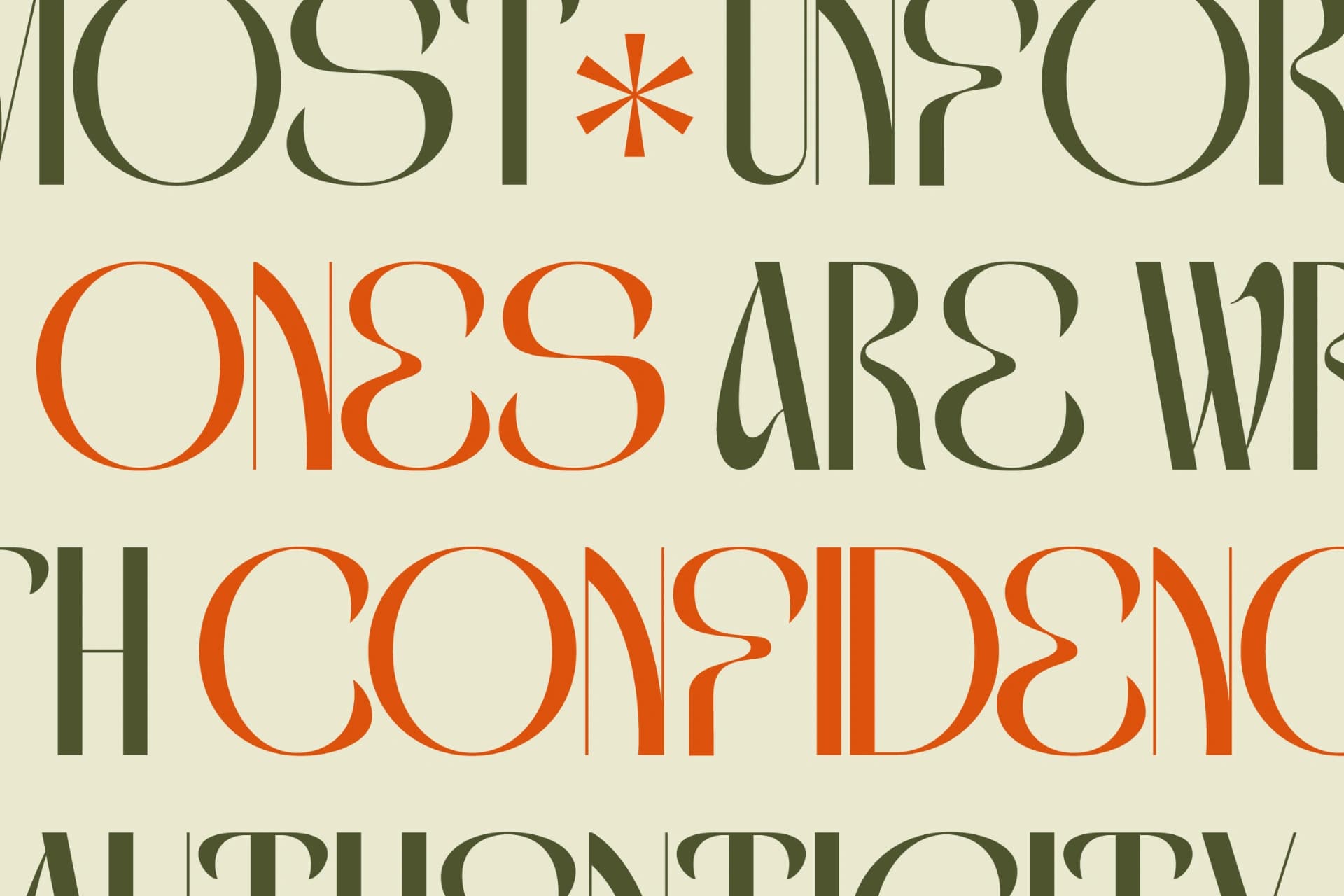 Preview 7 for Genevieve Victoria - High Contrast Display Serif