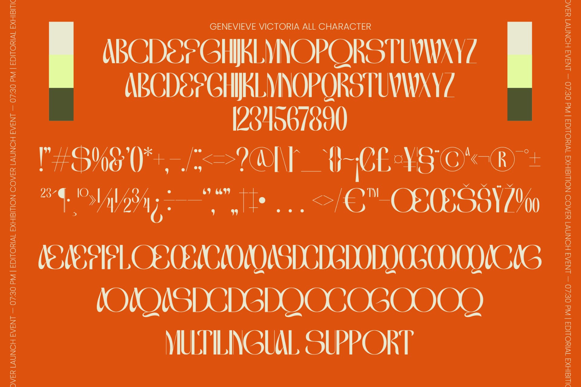 Preview 10 for Genevieve Victoria - High Contrast Display Serif