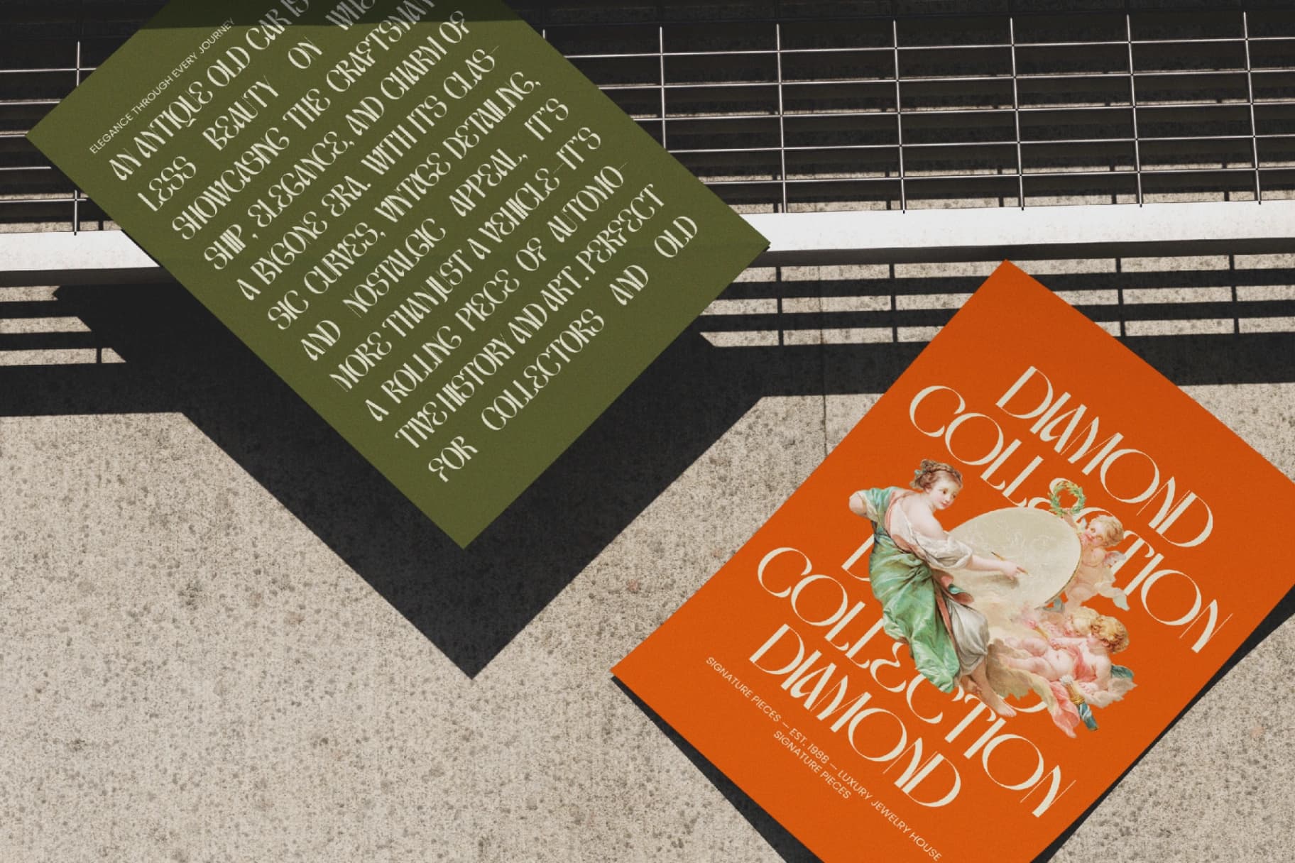 Preview 6 for Genevieve Victoria - High Contrast Display Serif
