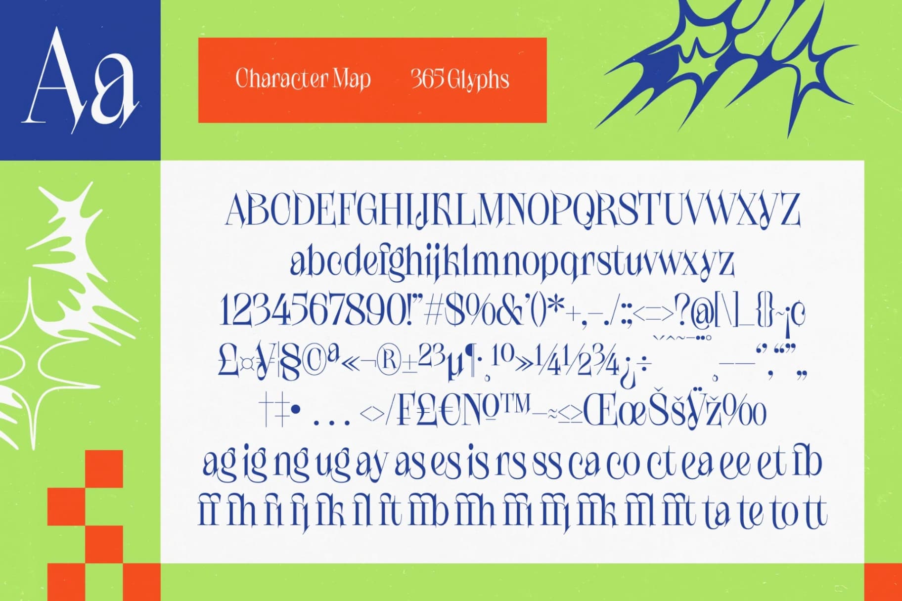 Preview 9 for Digal Kestor - Serif Display Font