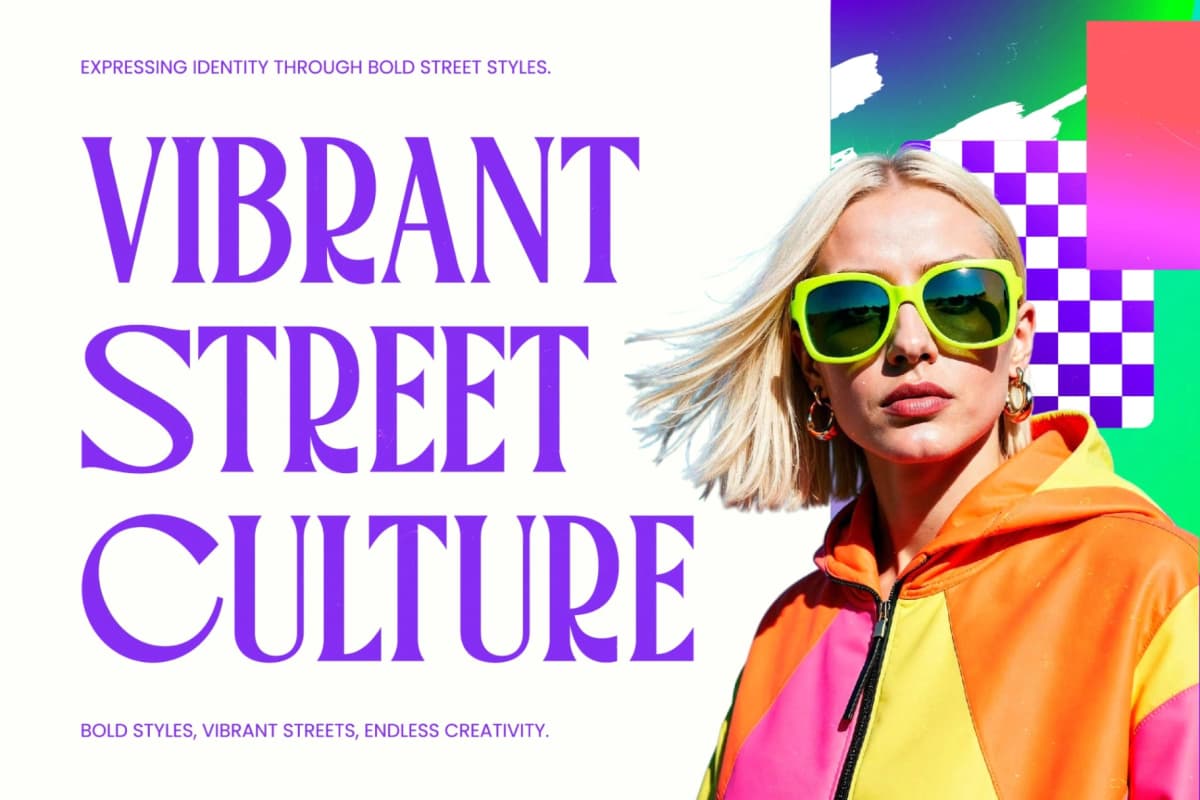Rigflek - Serif Display Font font preview 6
