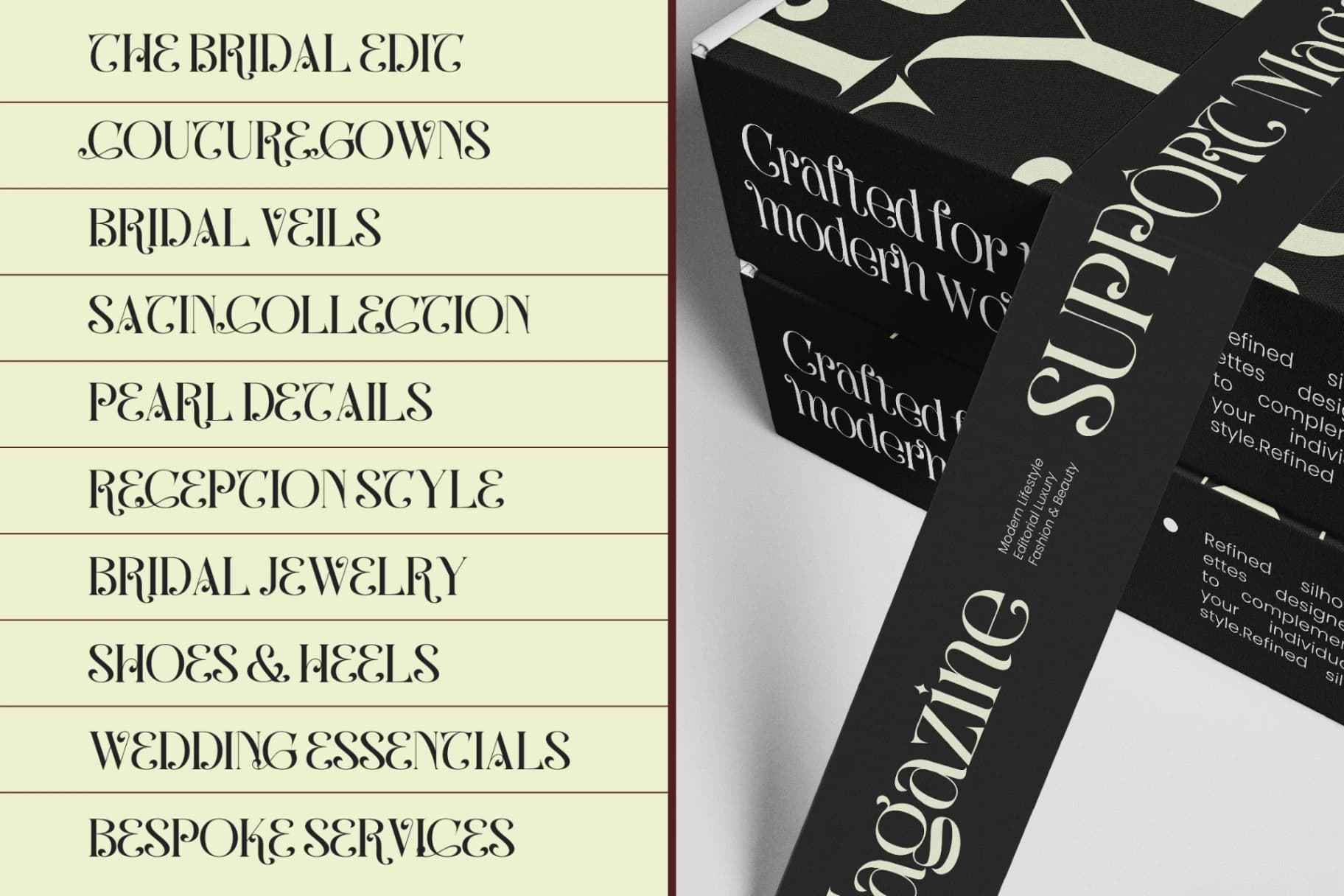 Preview 9 for Balmones - Modern Elegant Serif