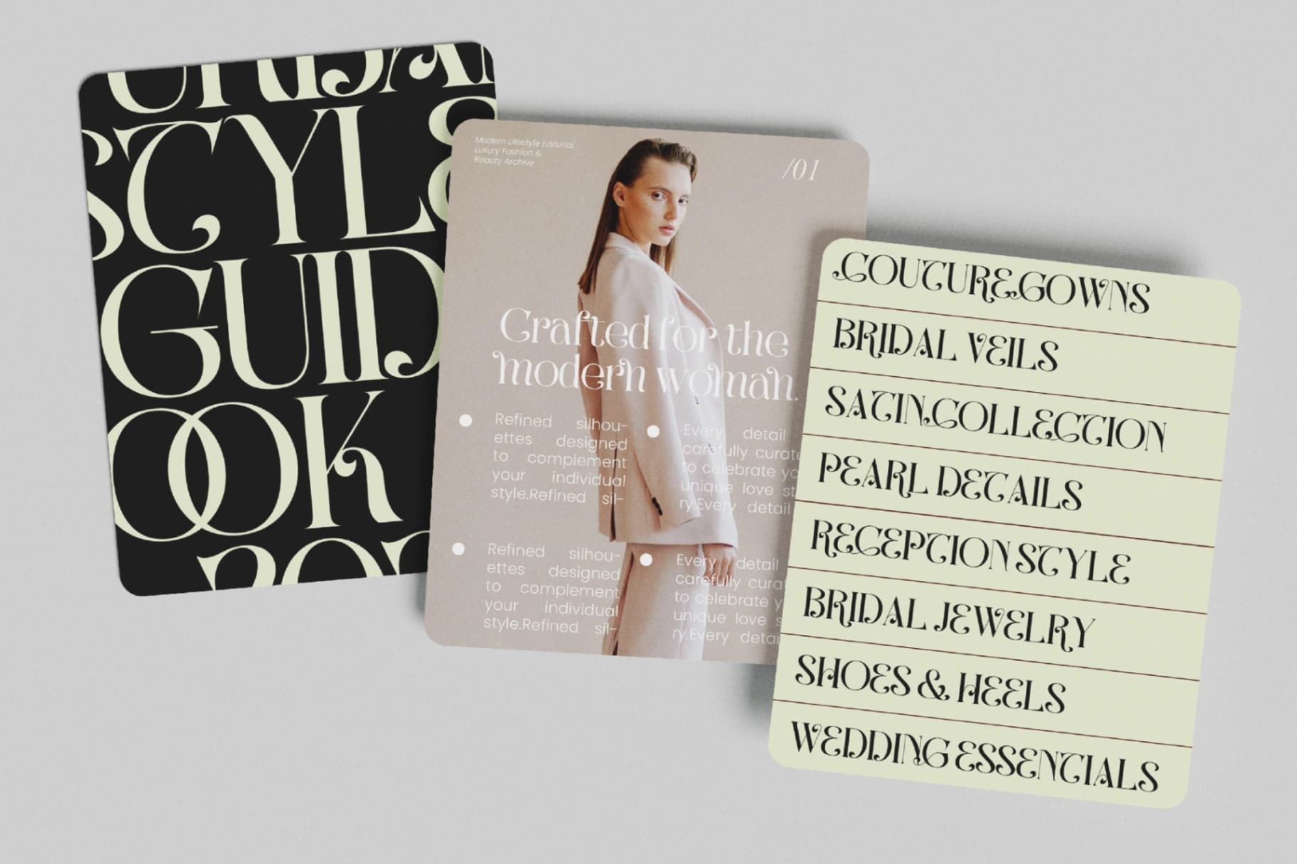 Preview 3 for Balmones - Modern Elegant Serif