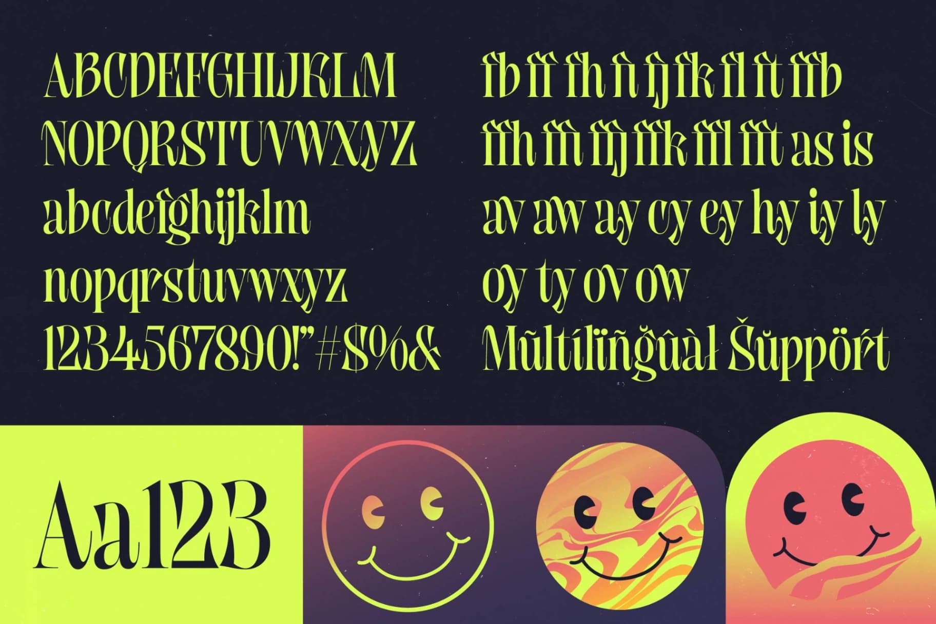 Preview 6 for Baishy - Modern Serif Display