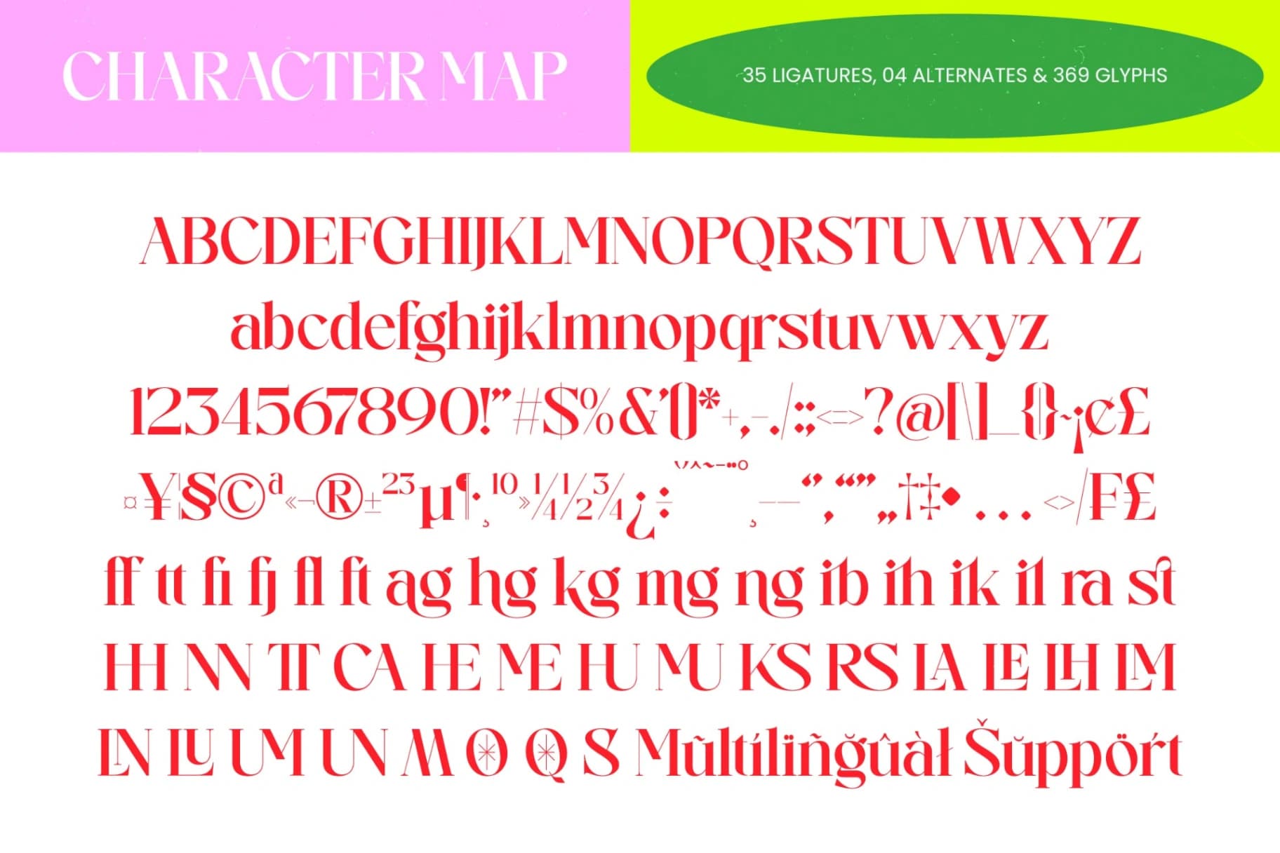 Preview 9 for Runing Smile - Serif Display
