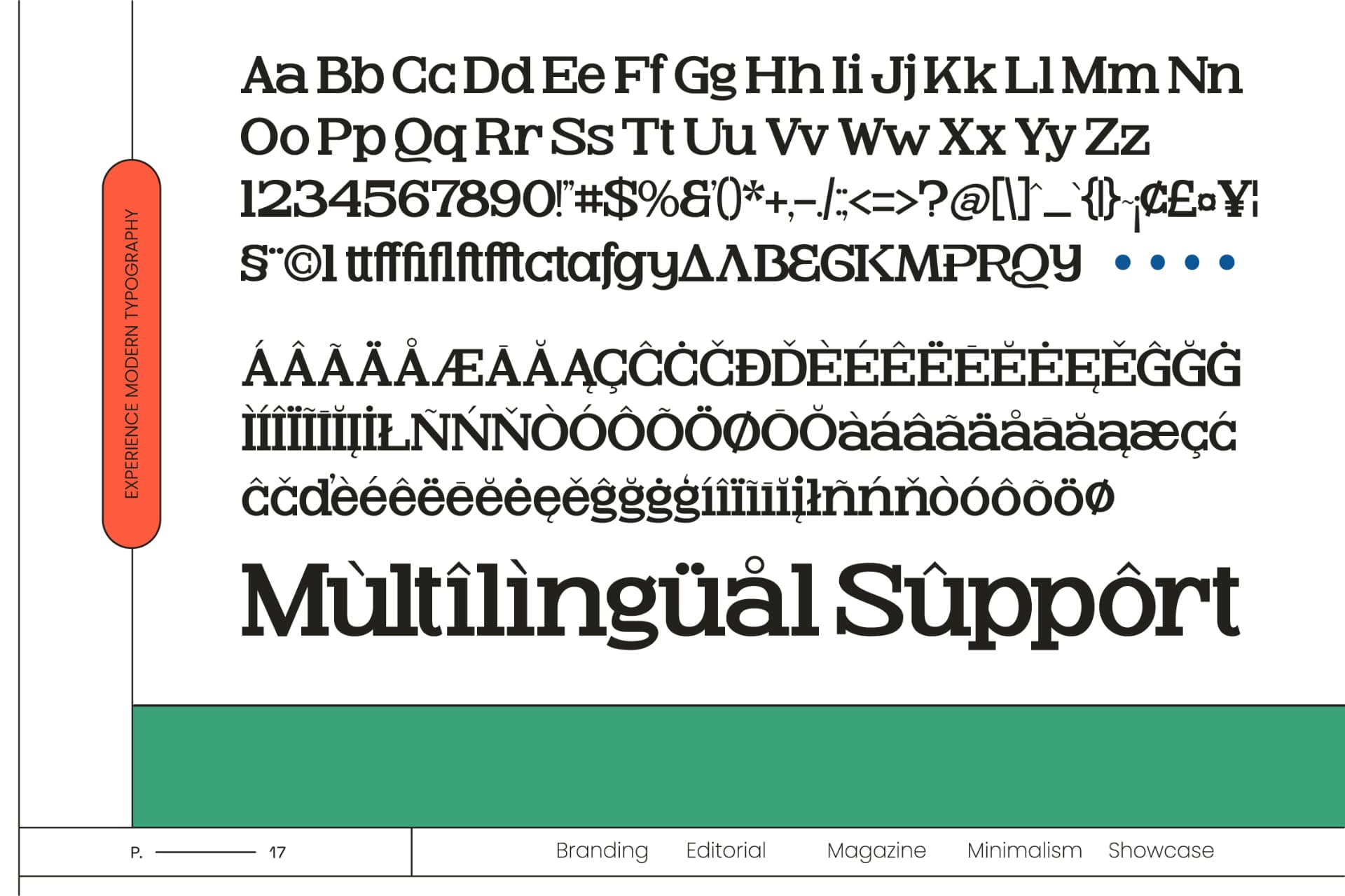 Preview 10 for Glinos - Modern Slab Serif