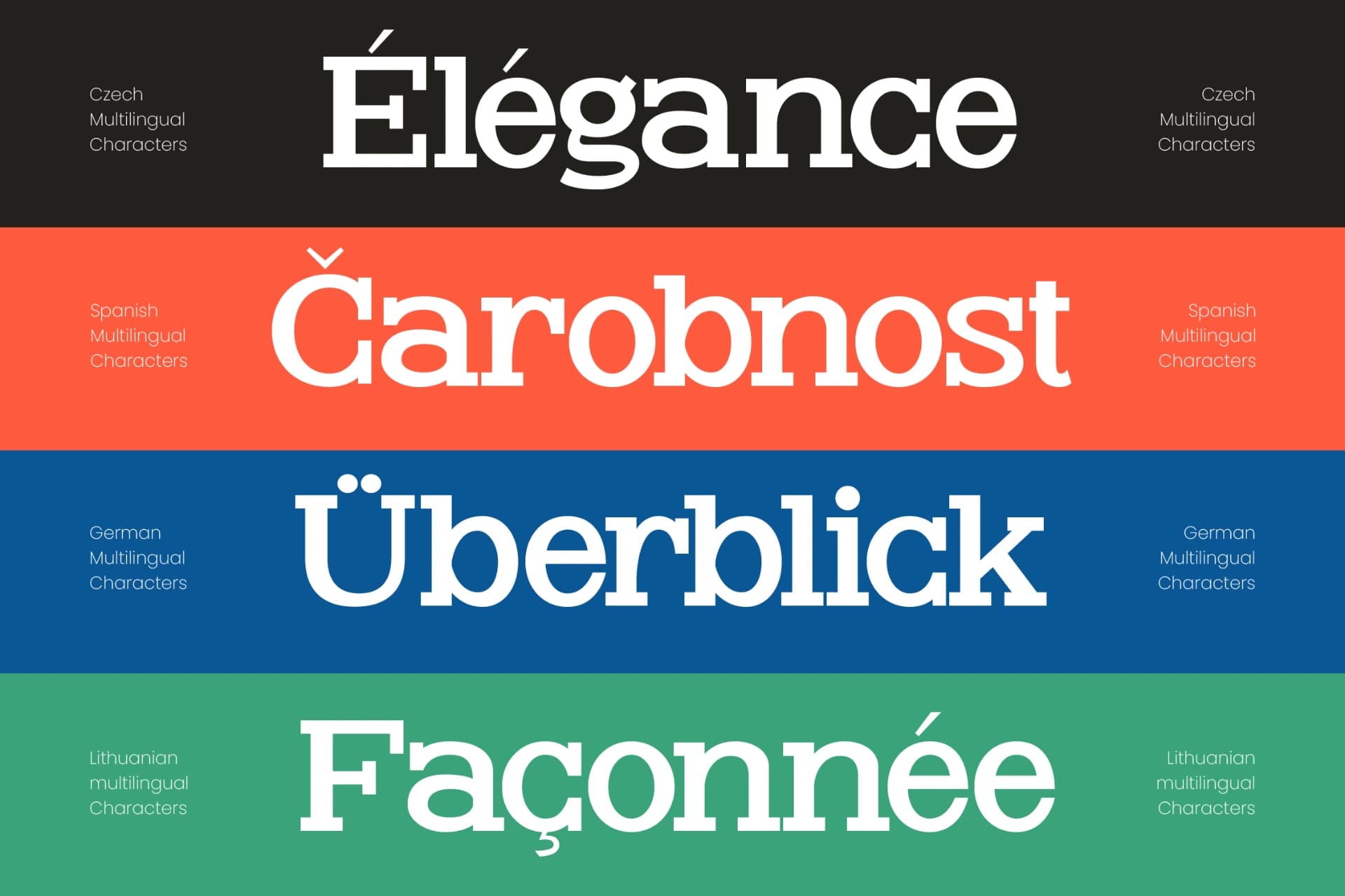 Preview 9 for Glinos - Modern Slab Serif