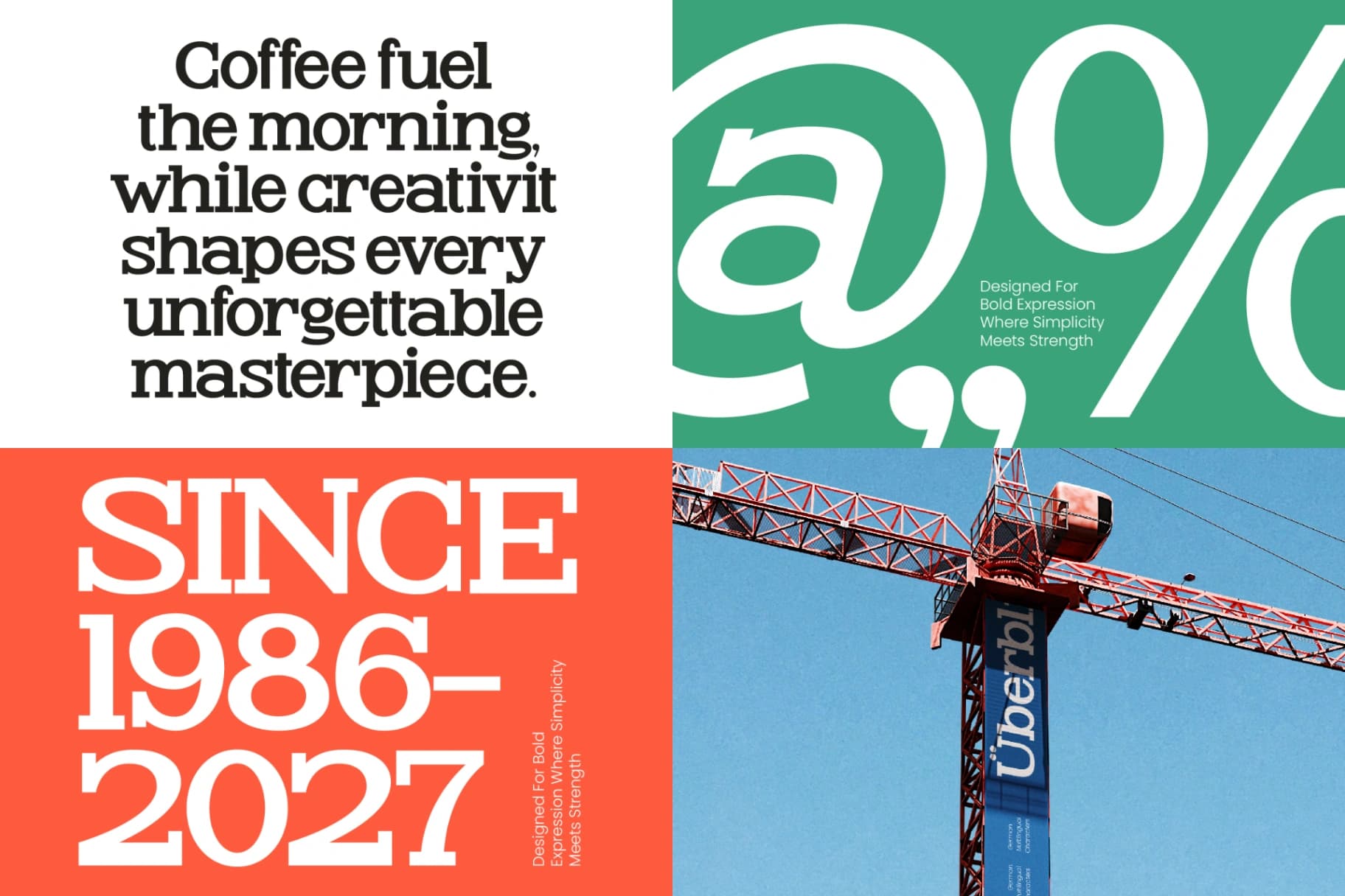 Preview 7 for Glinos - Modern Slab Serif